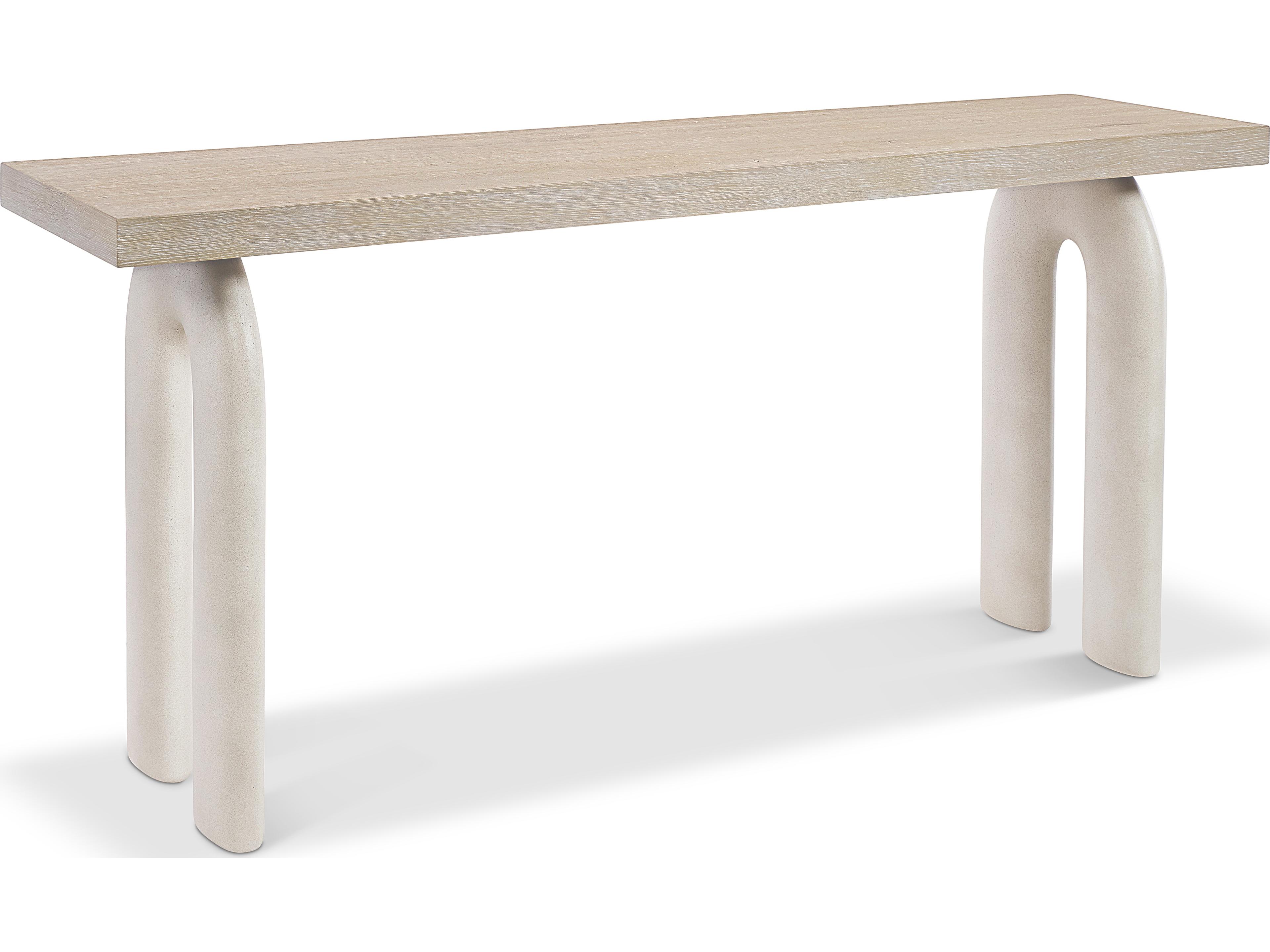 Antibes Rectangular Arched Leg Console Table