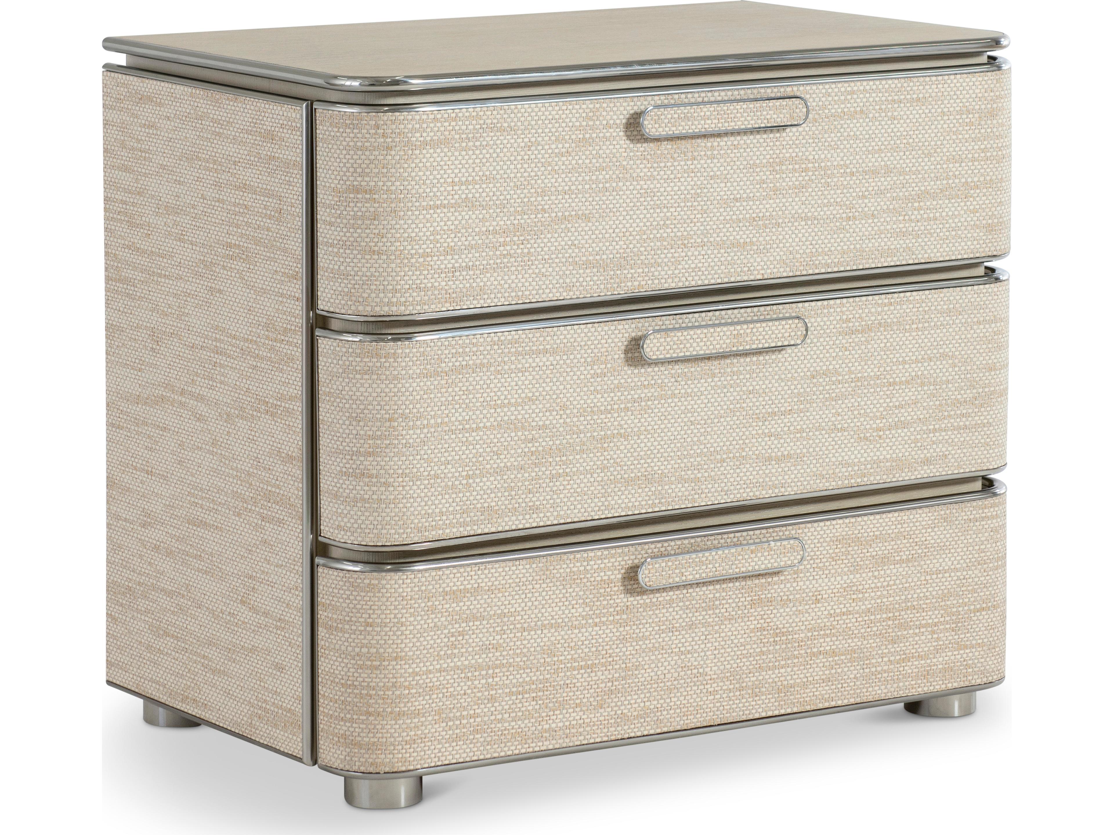 Corinne 3-Drawers Nightstand