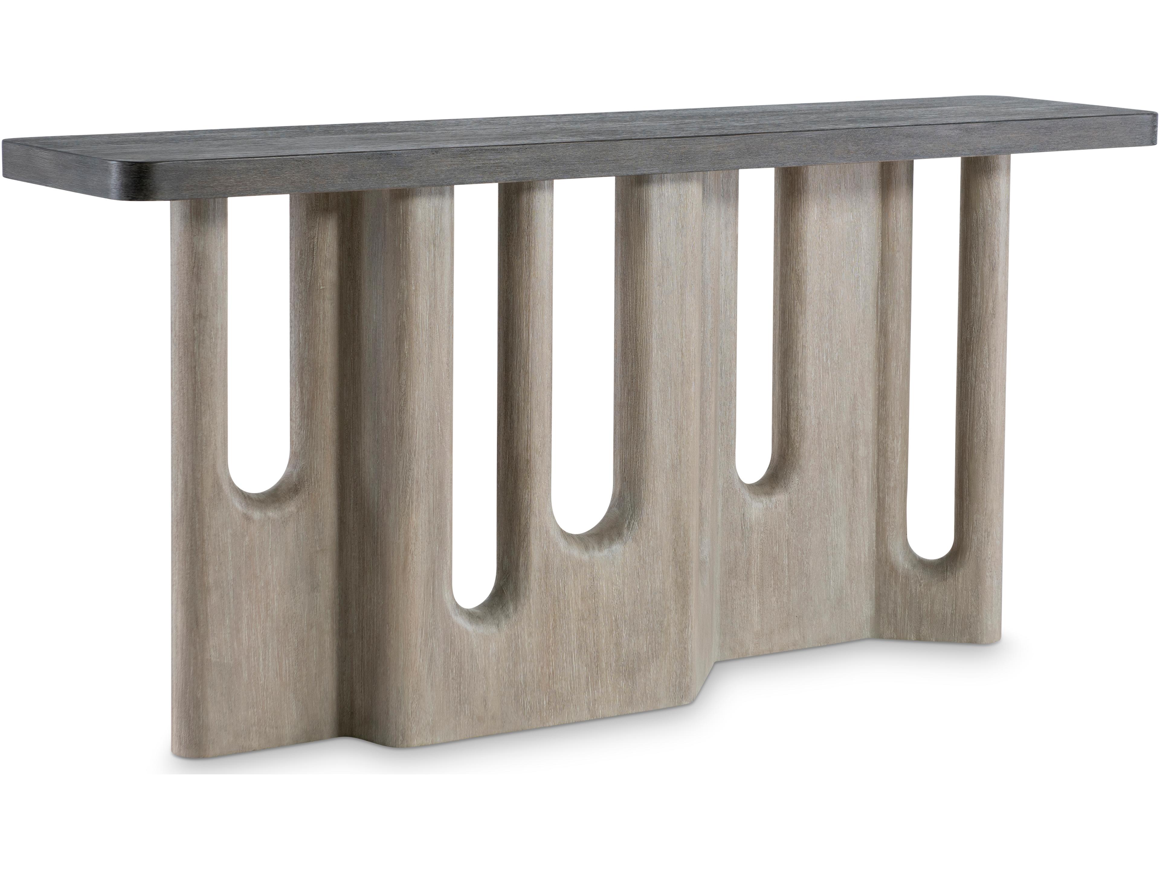 Malko Rectangular Wood Console Table