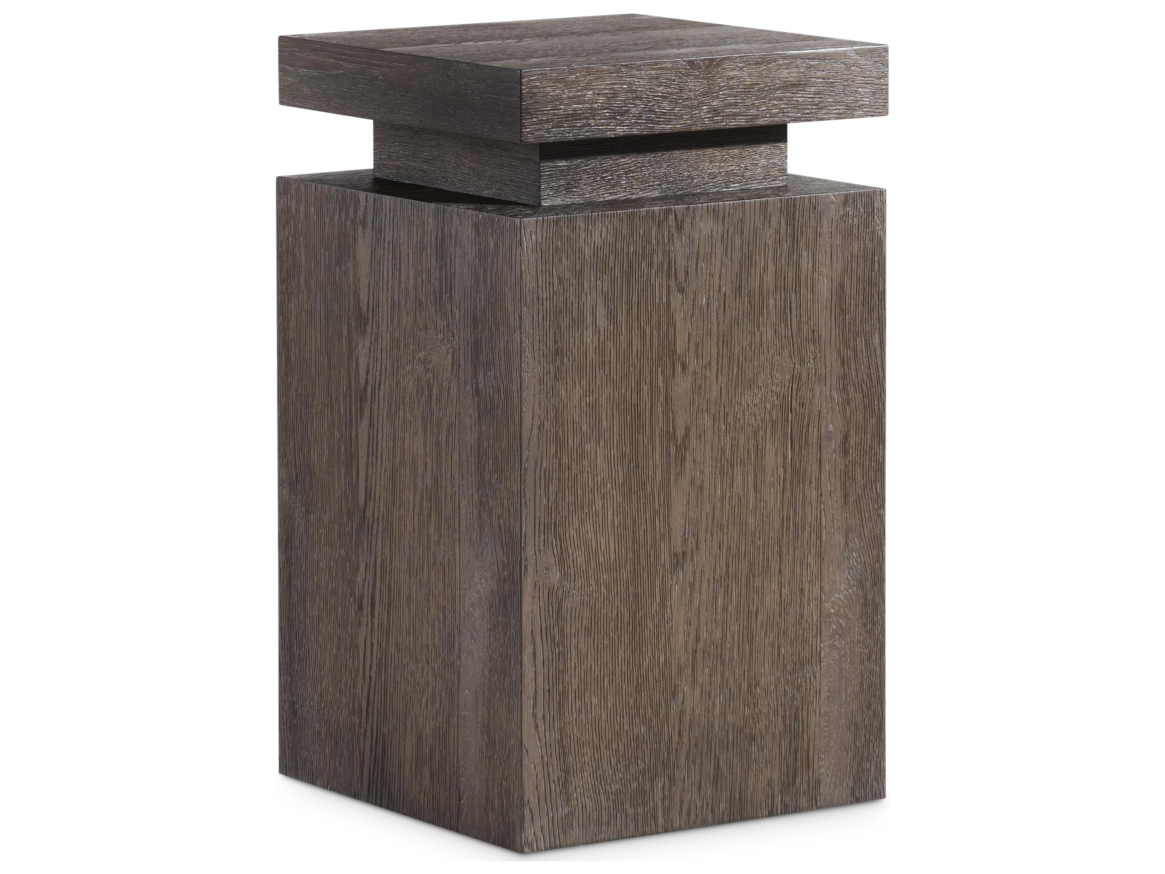 Outline Square Wood End Table