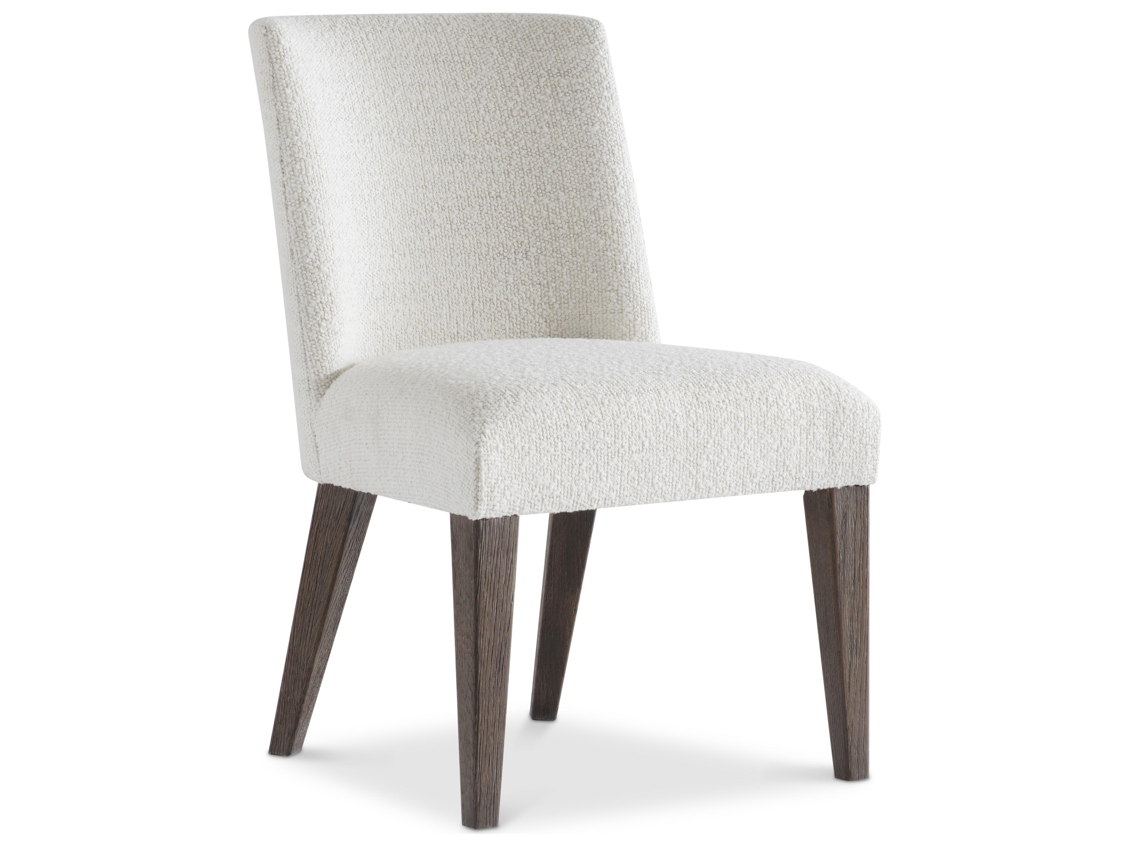 Outline Beige Upholstered Armless Dining Chair