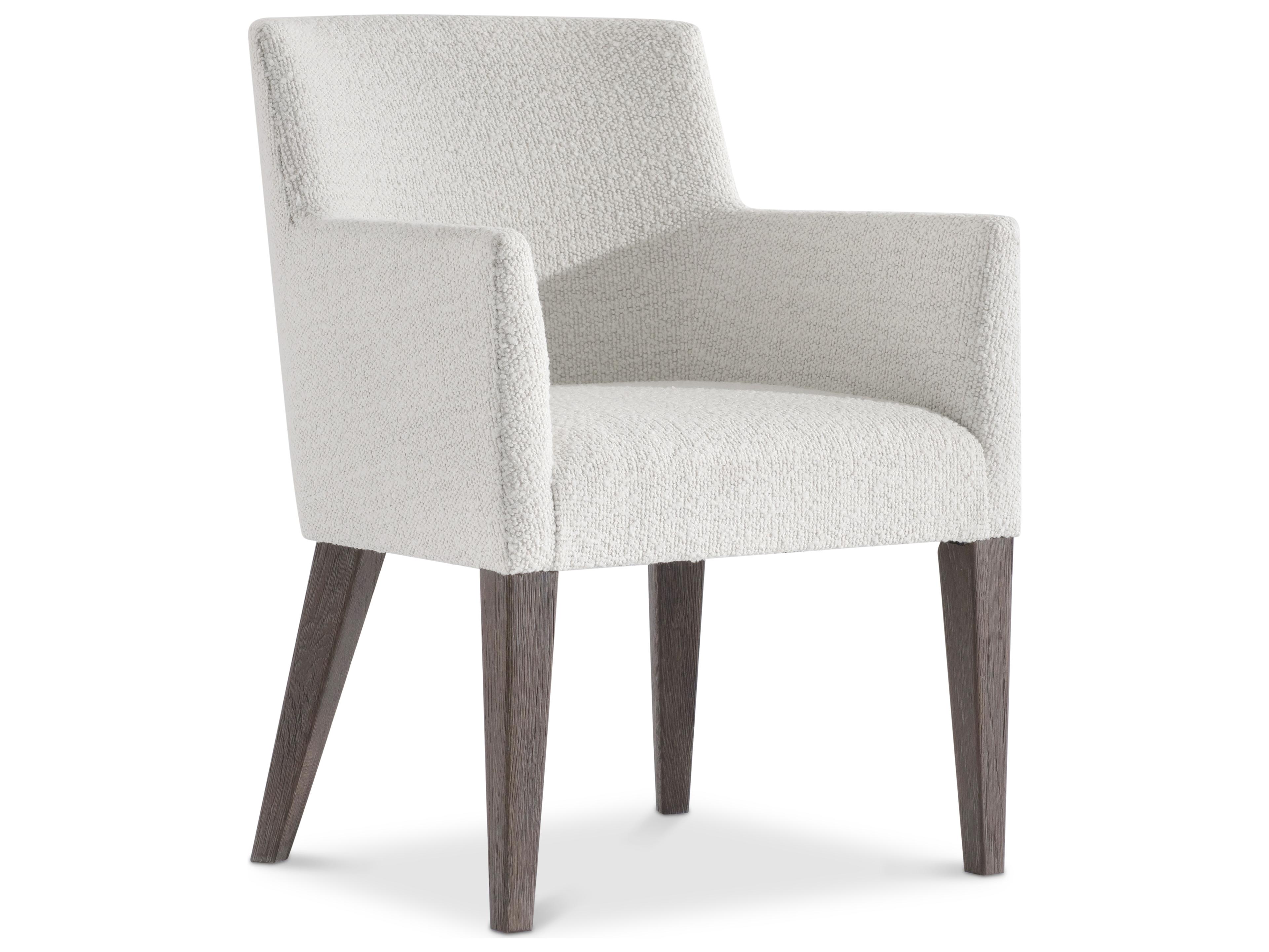 Outline Beige Upholstered Armless Dining Chair