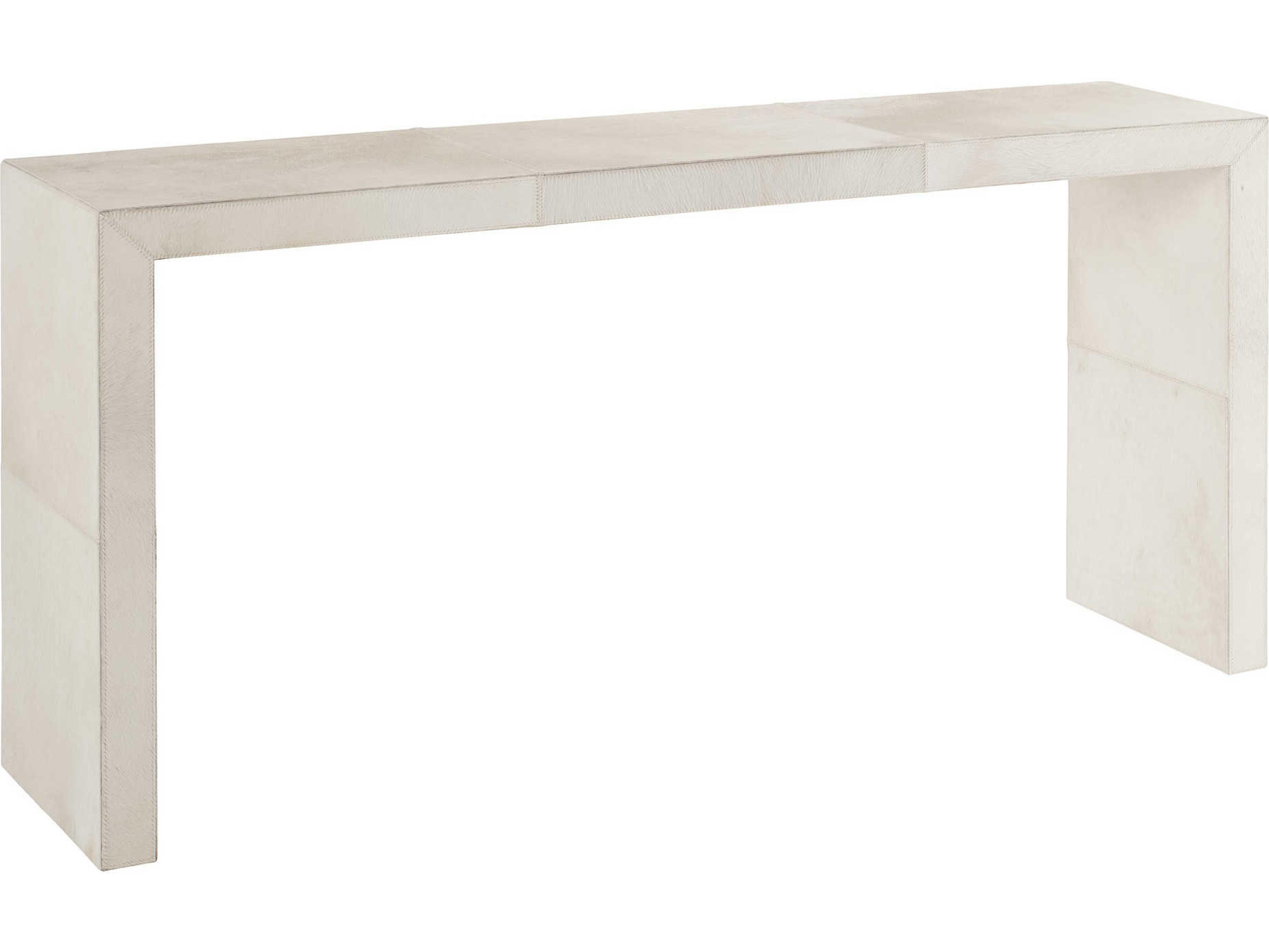Bernhardt Interiors Casegoods Seward Rectangular Leather Console Table