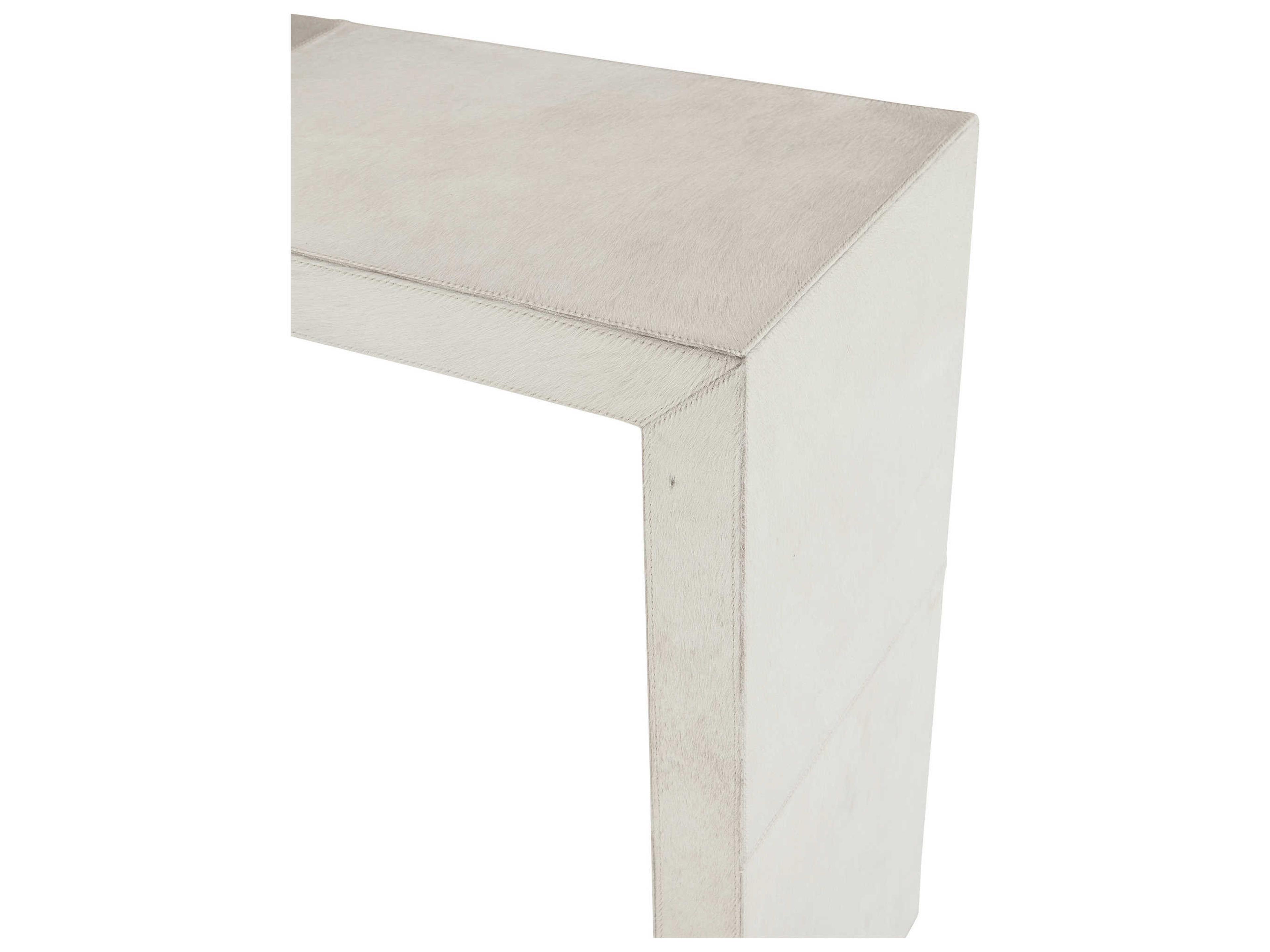 Bernhardt Interiors Casegoods Seward Rectangular Leather Console Table