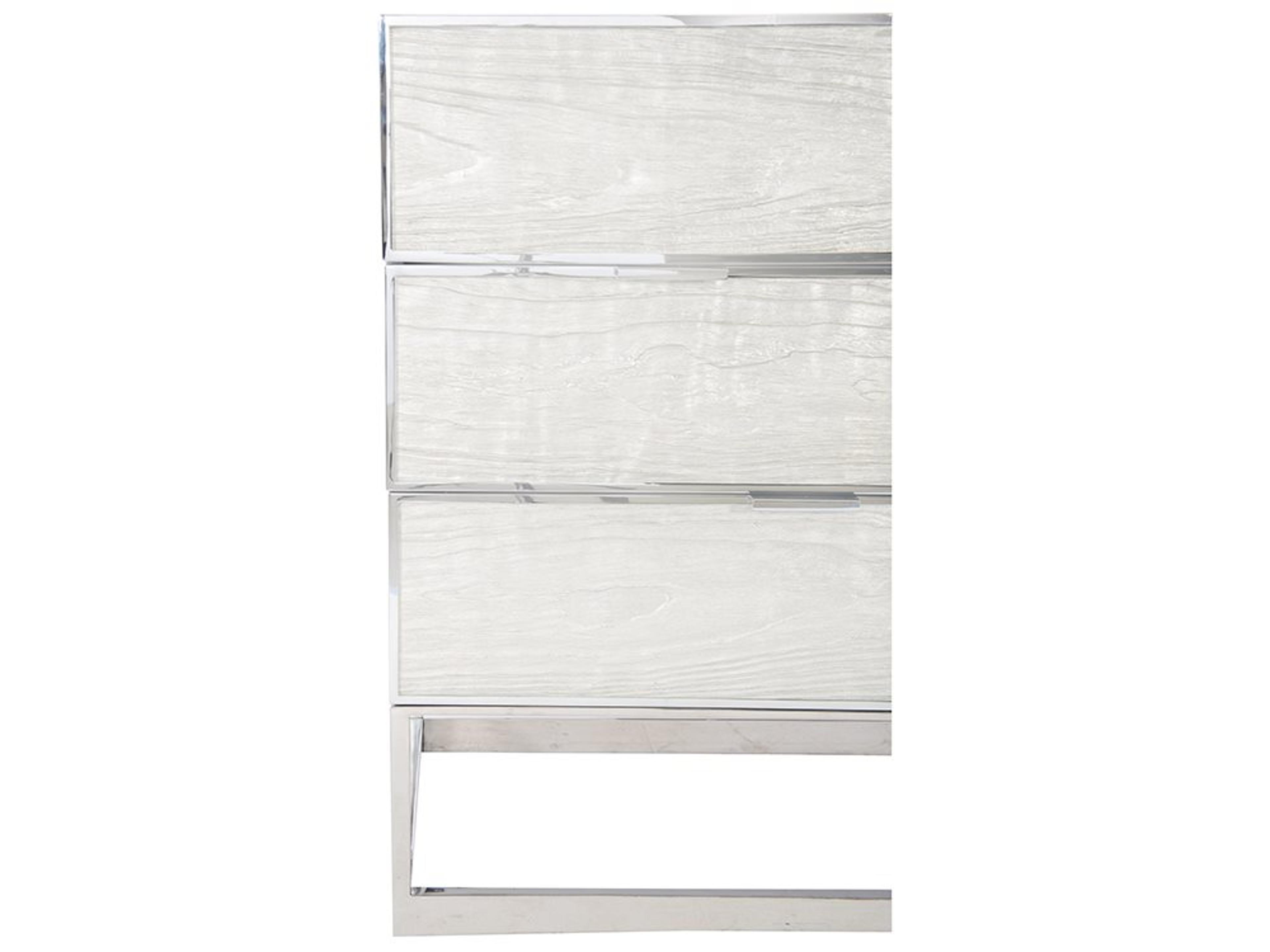 Bernhardt 7-Drawers Silver Maple Wood Double Dresser