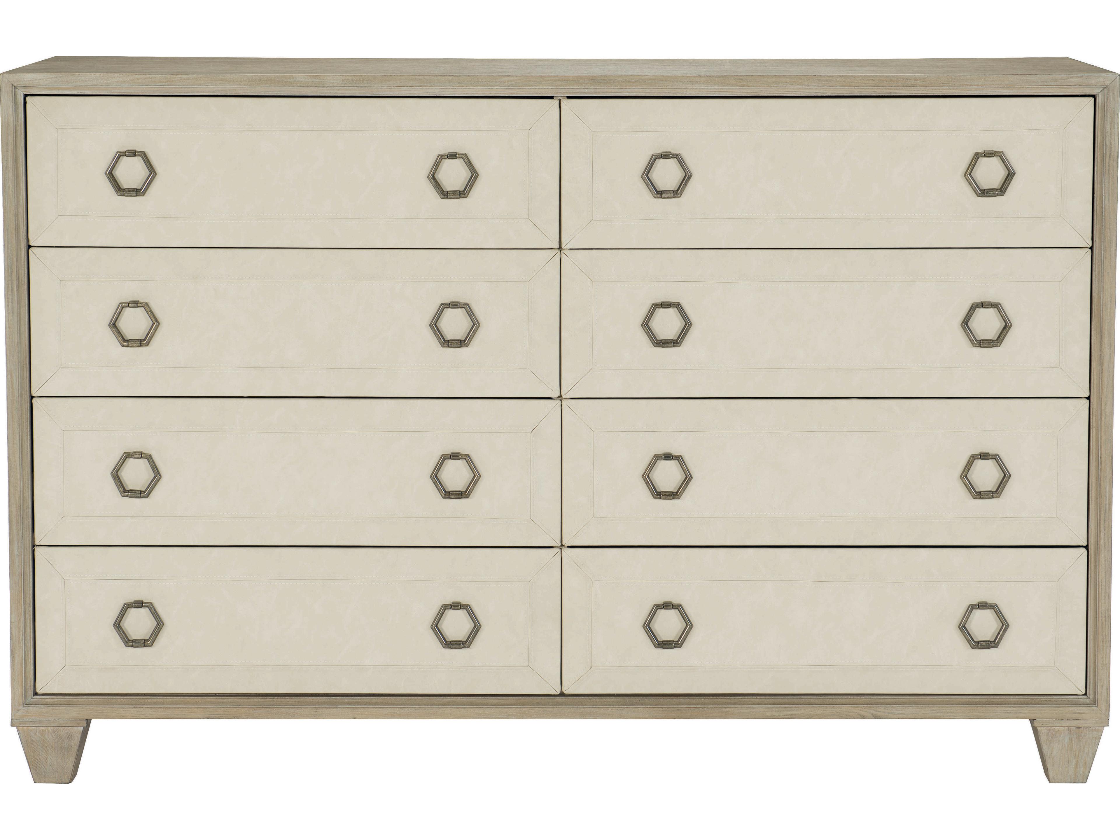 Santa Barbara 8-Drawer Oak Dresser Sandstone