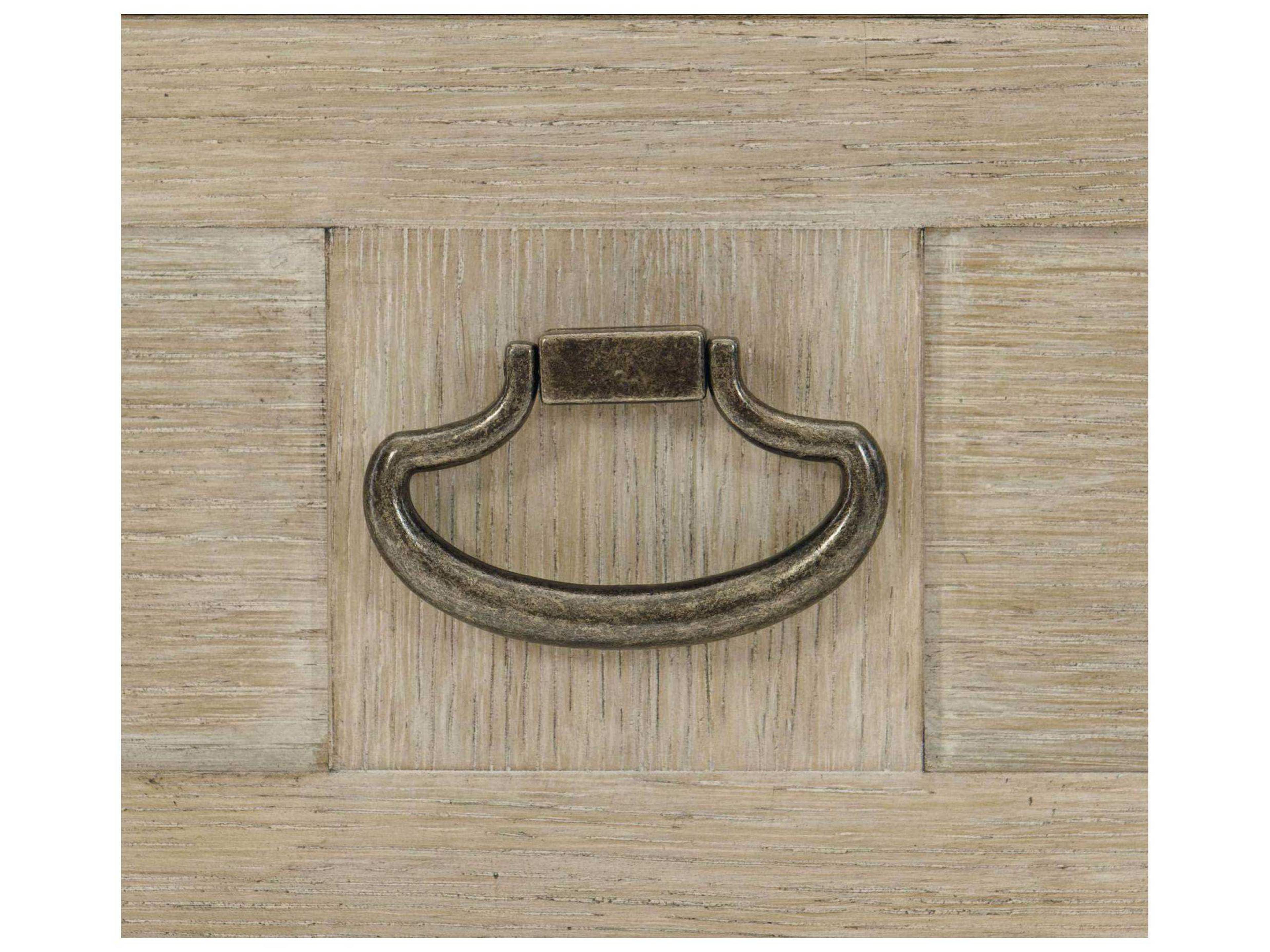 Bernhardt Santa Barbara 3-Drawers Brown Oak Wood Chest Bachelor's Chest