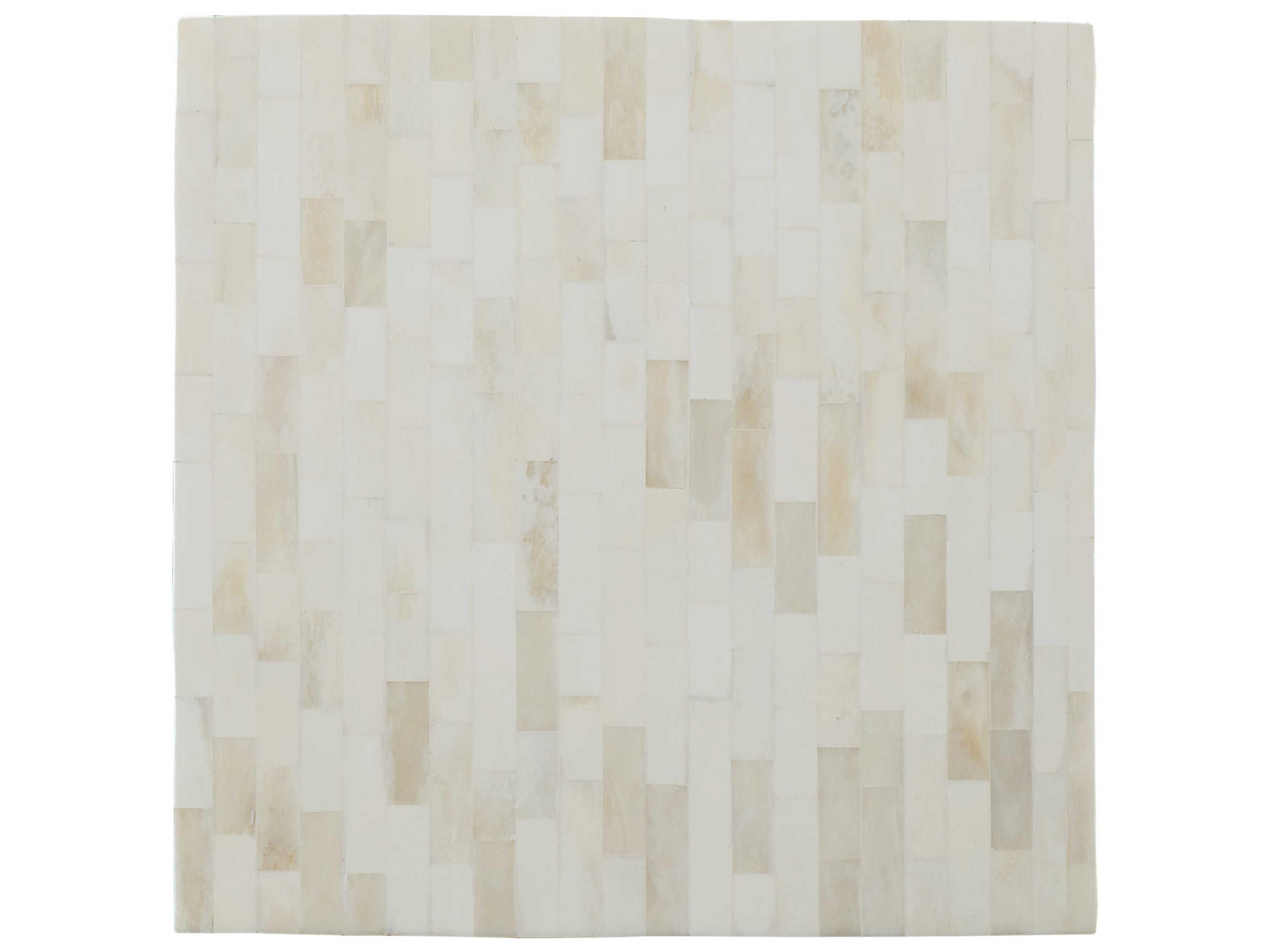 Bernhardt Interiors Cleo Square Gray White Drink Table