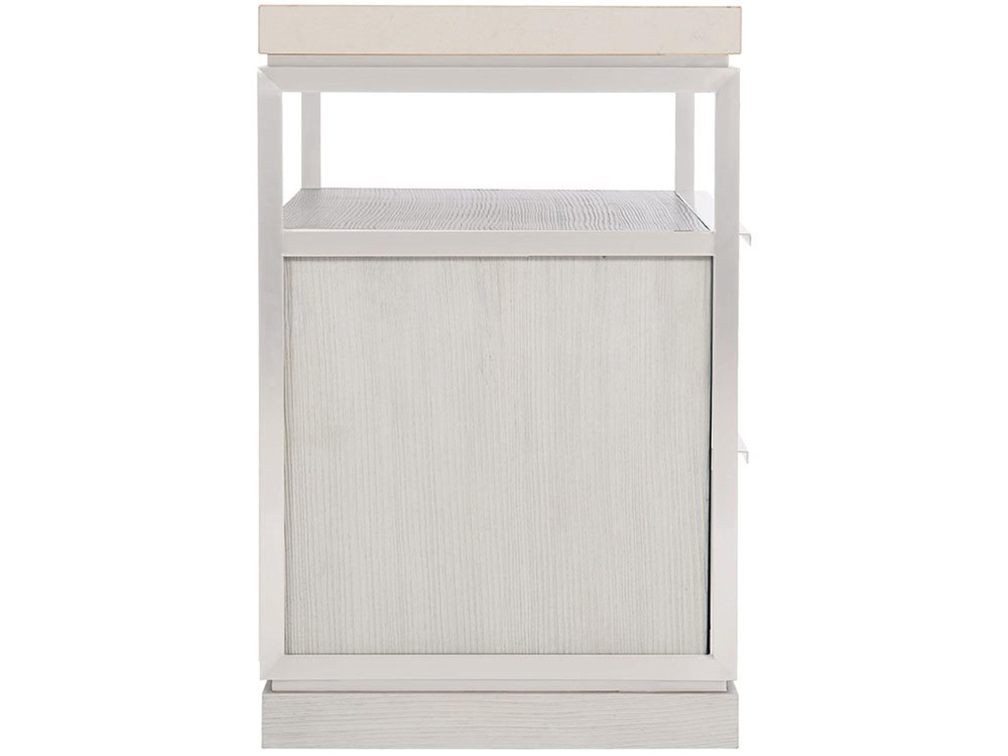 Bernhardt Interiors Bryne 2-Drawers Pine Wood Nightstand