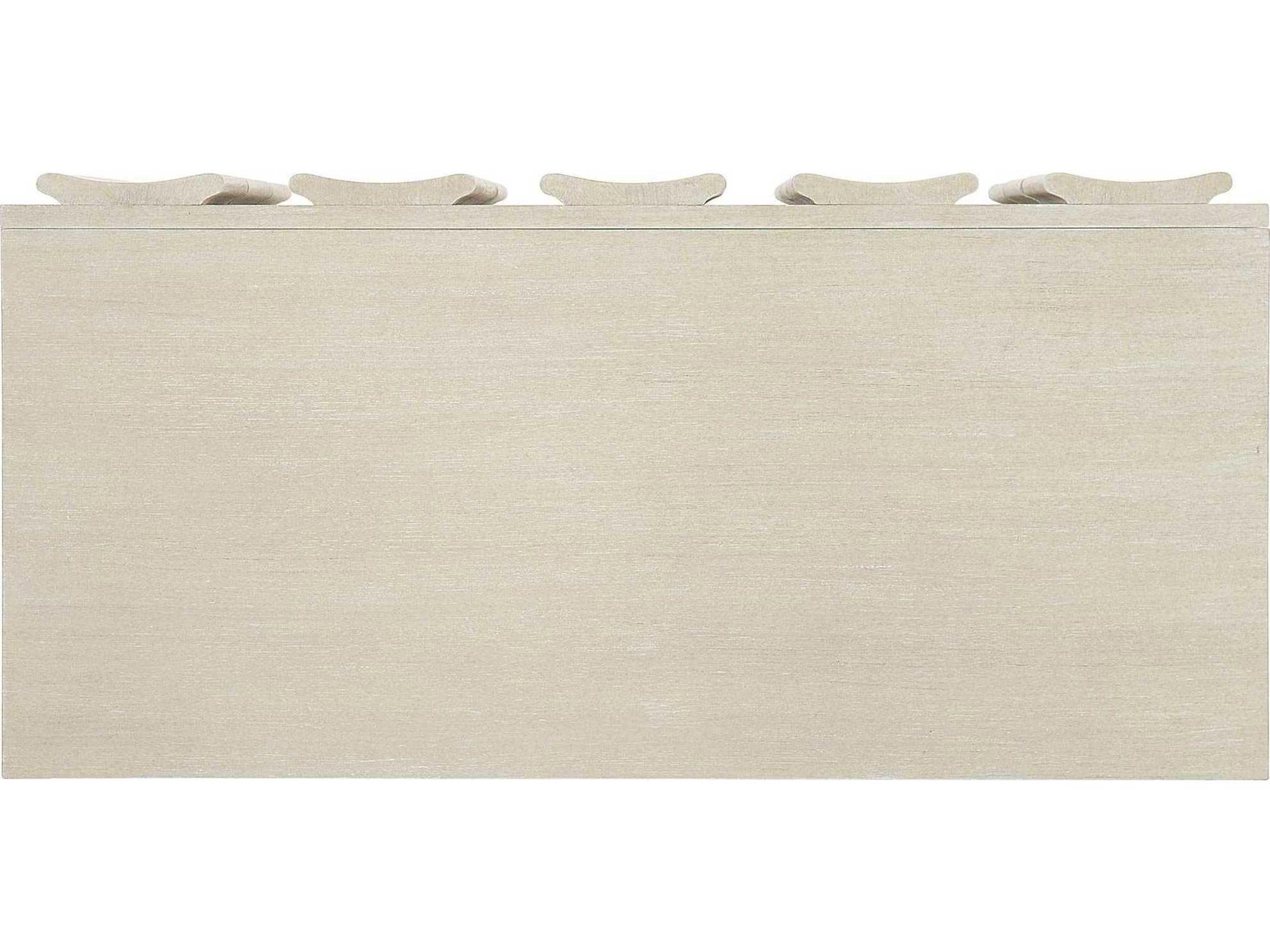 Bernhardt East Hampton 3-Drawers Cerused Linen Beige Ash Wood Accent Chest