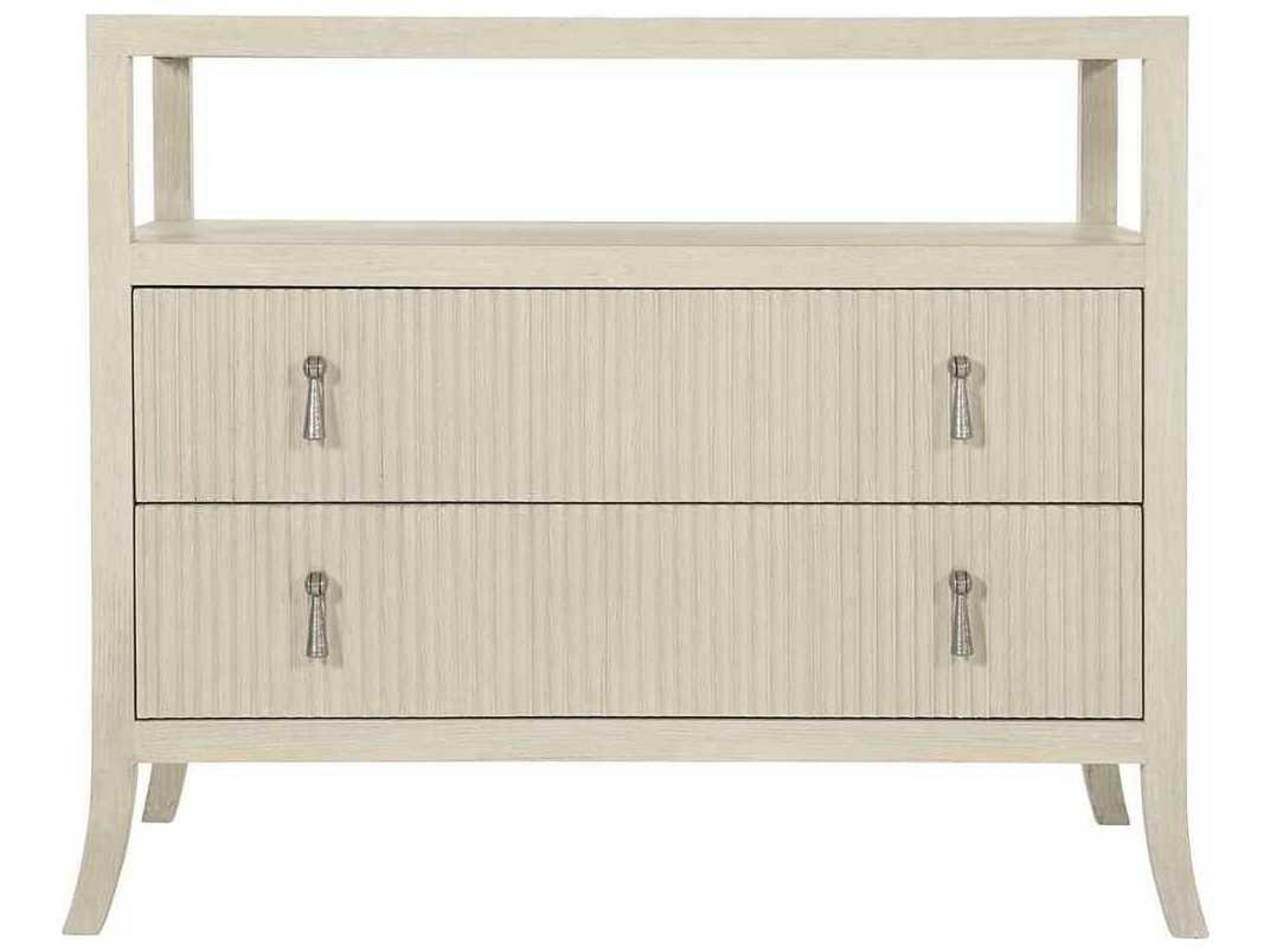 Bernhardt East Hampton 2-Drawers White Ash Wood Bachelor's Chest