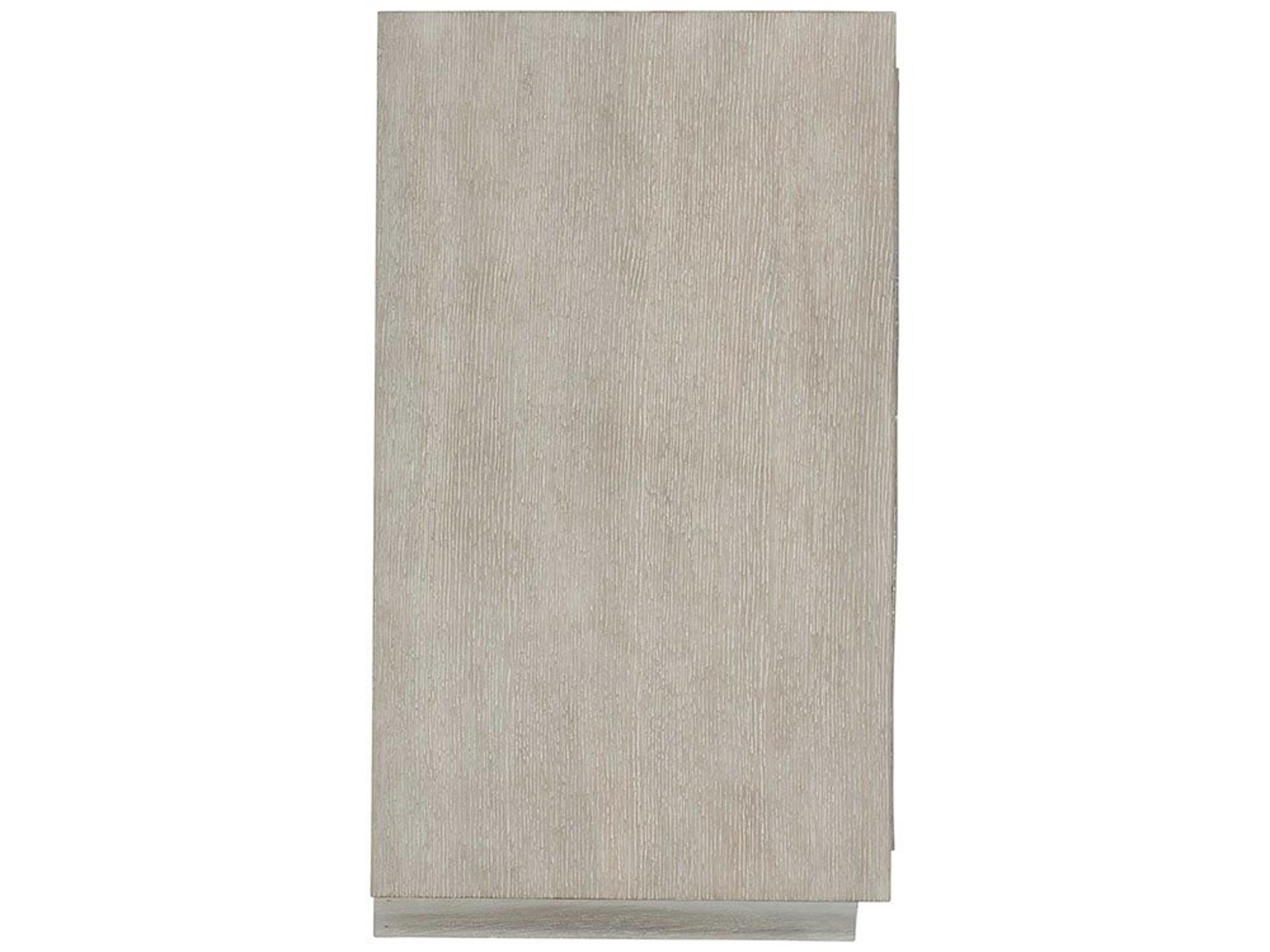 Bernhardt 84" Oak Wood Weathered Greige Sideboard