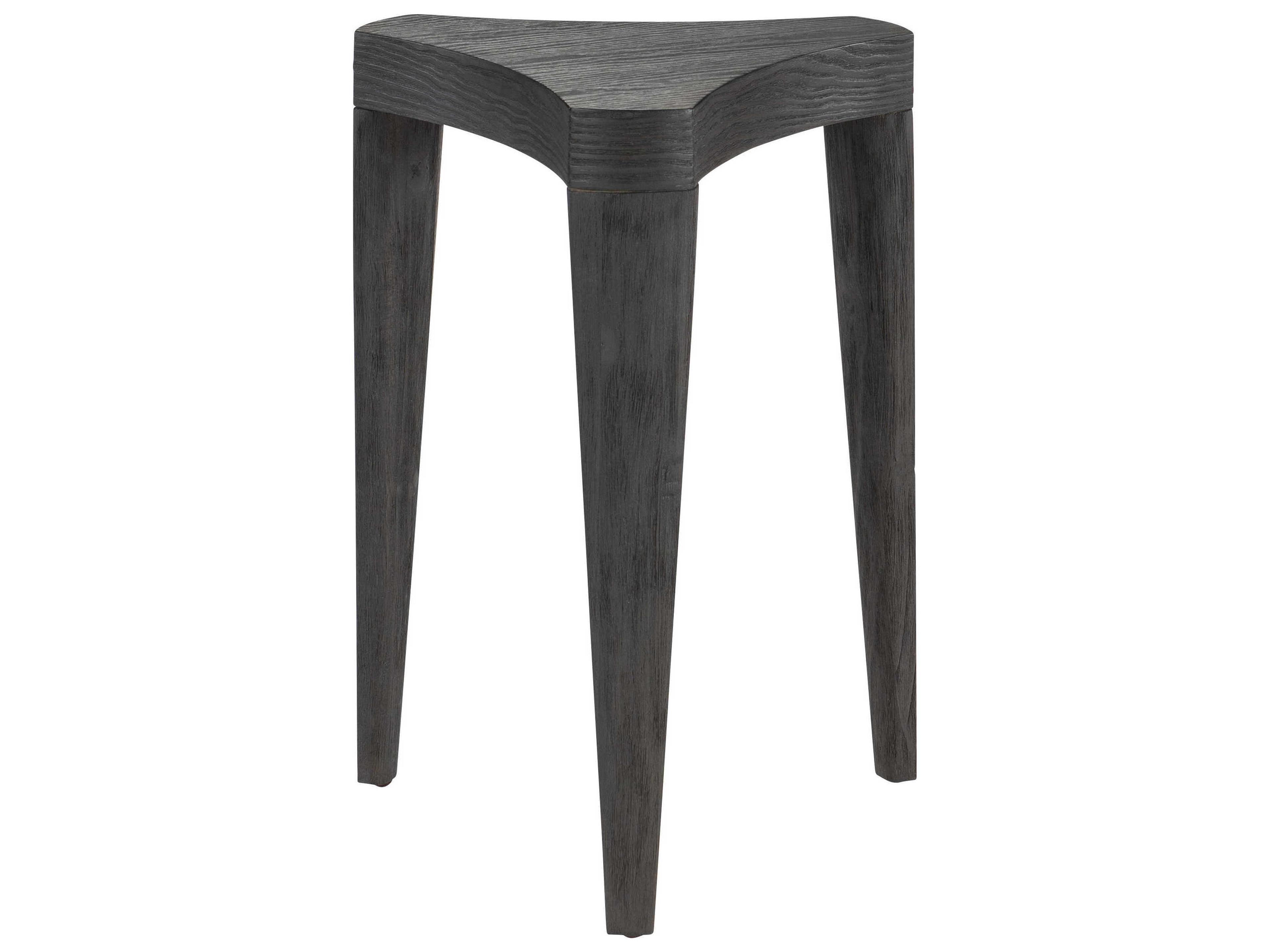 Living Katana Wood Blackened Pine Accent Table