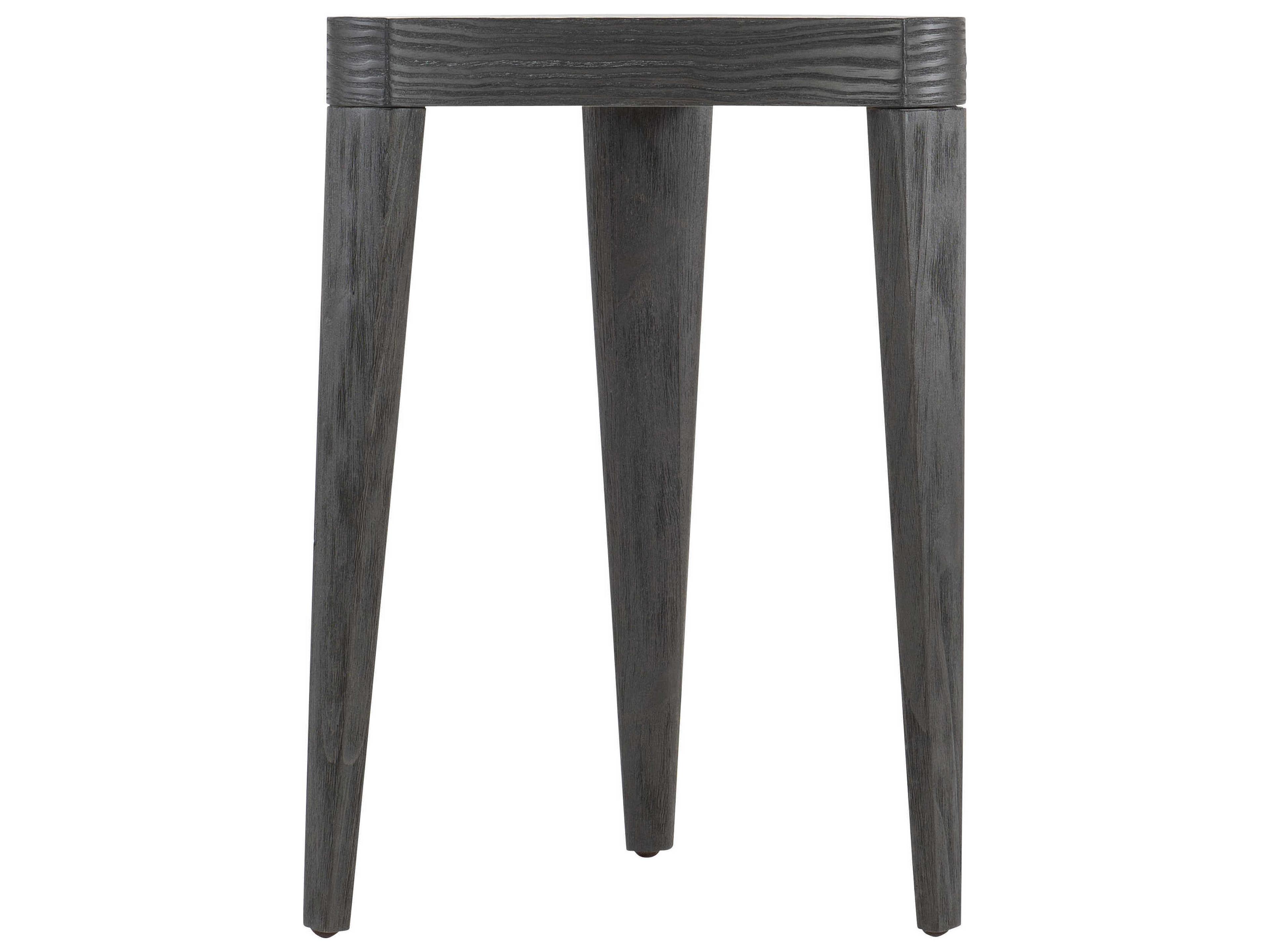 Bernhardt Living Katana Wood Blackened Pine Accent Table