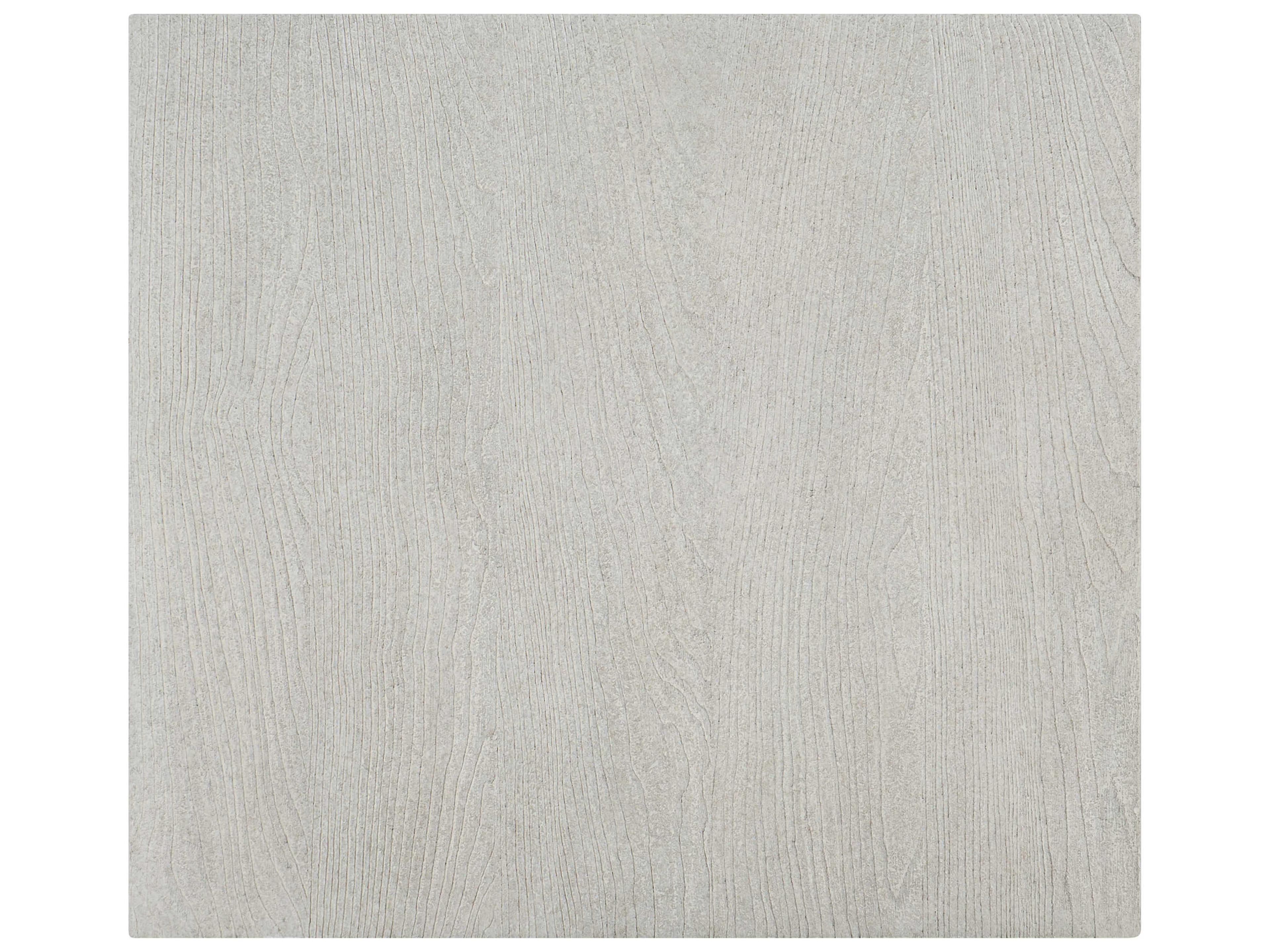 Bernhardt Living Summerton Rectangular Wood Sandblasted White End Table