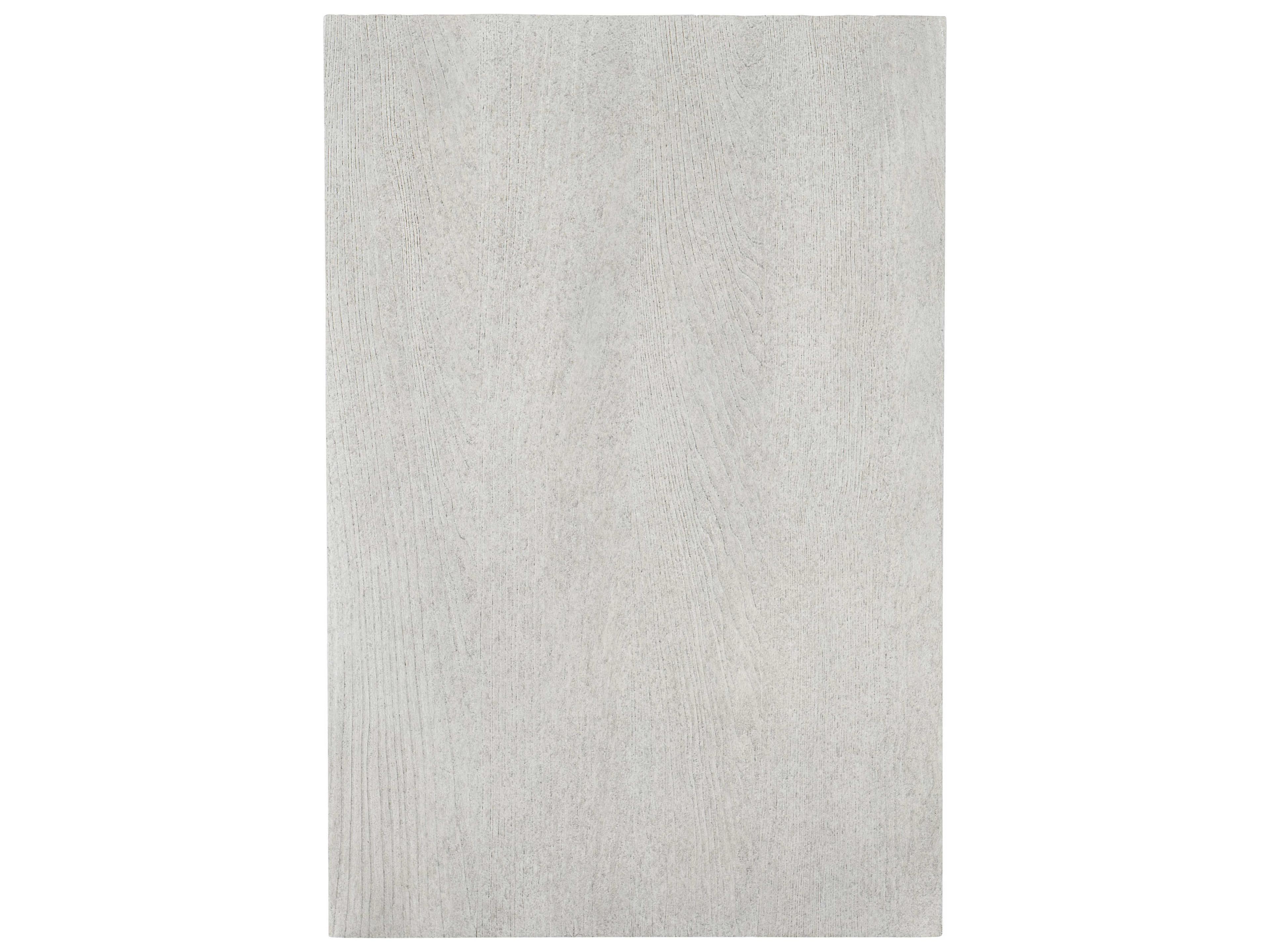 Bernhardt Living Summerton Rectangular Wood Sandblasted White Console Table