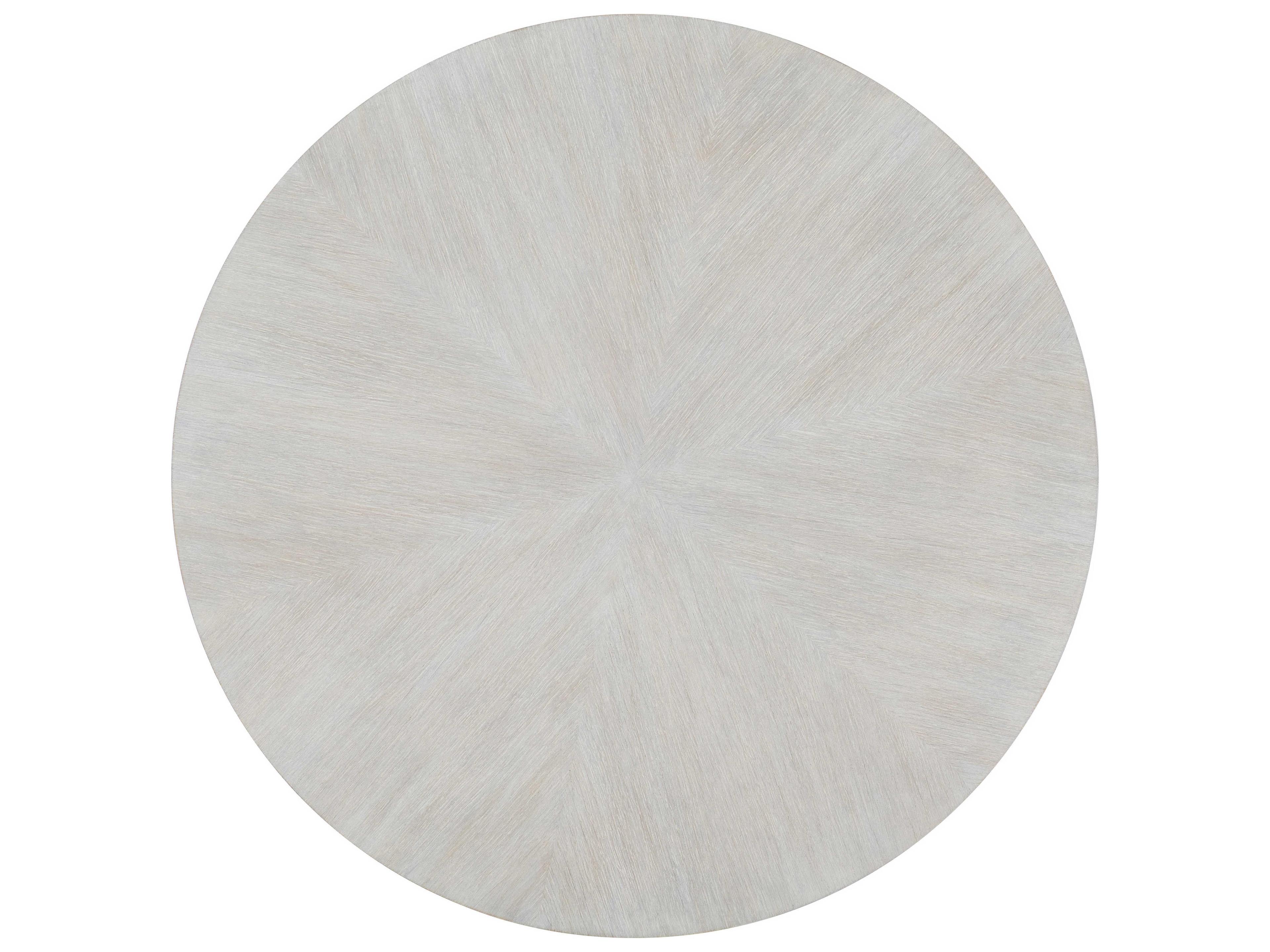 Bernhardt Living Thorne Round Wood Natural Cocktail Table