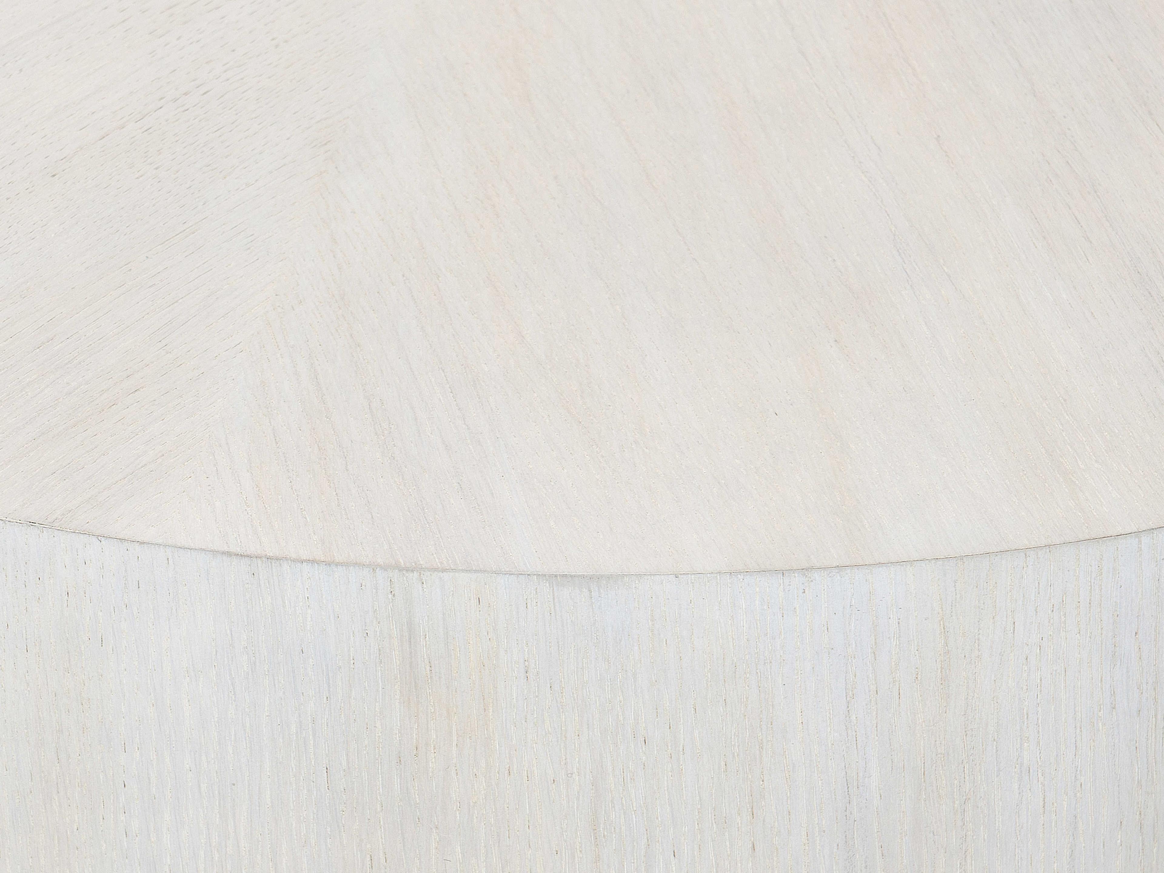 Bernhardt Living Thorne Round Wood Natural Cocktail Table