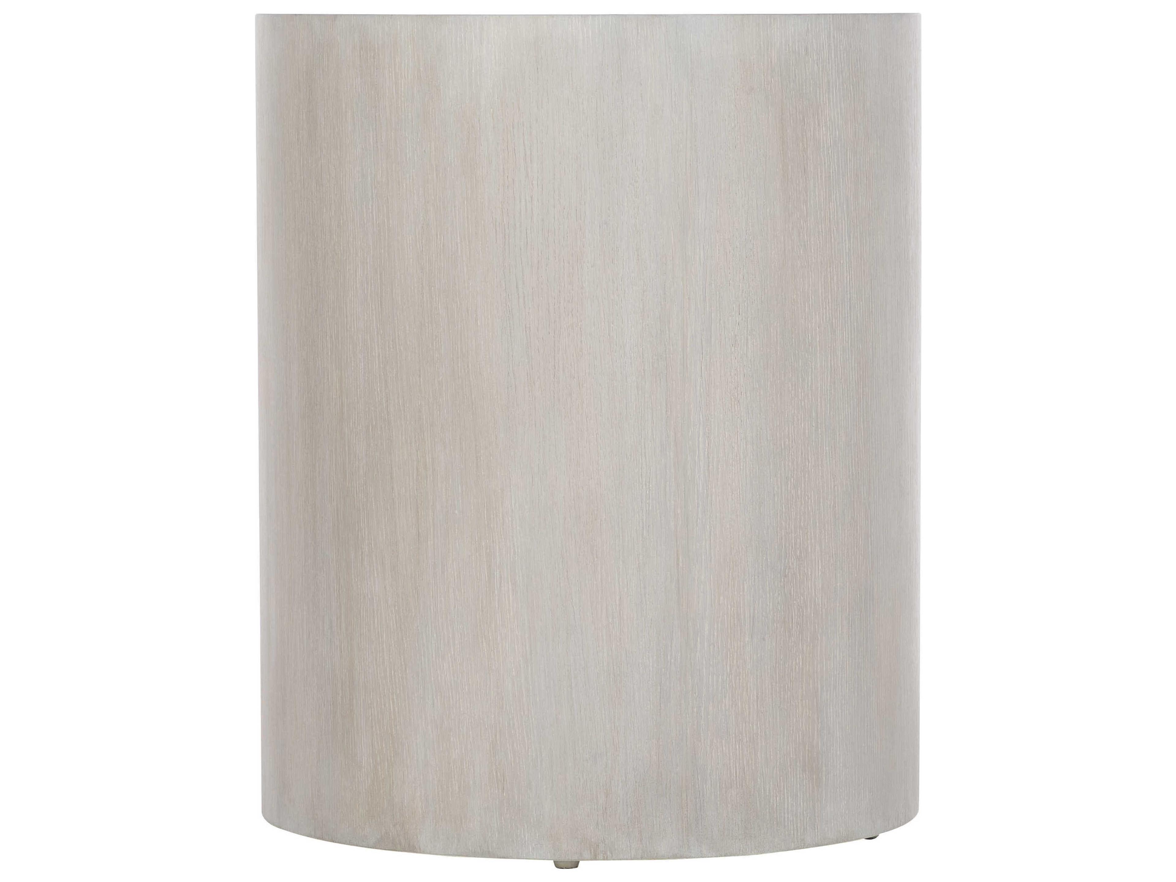 Bernhardt Living Thorne Round Wood Natural End Table