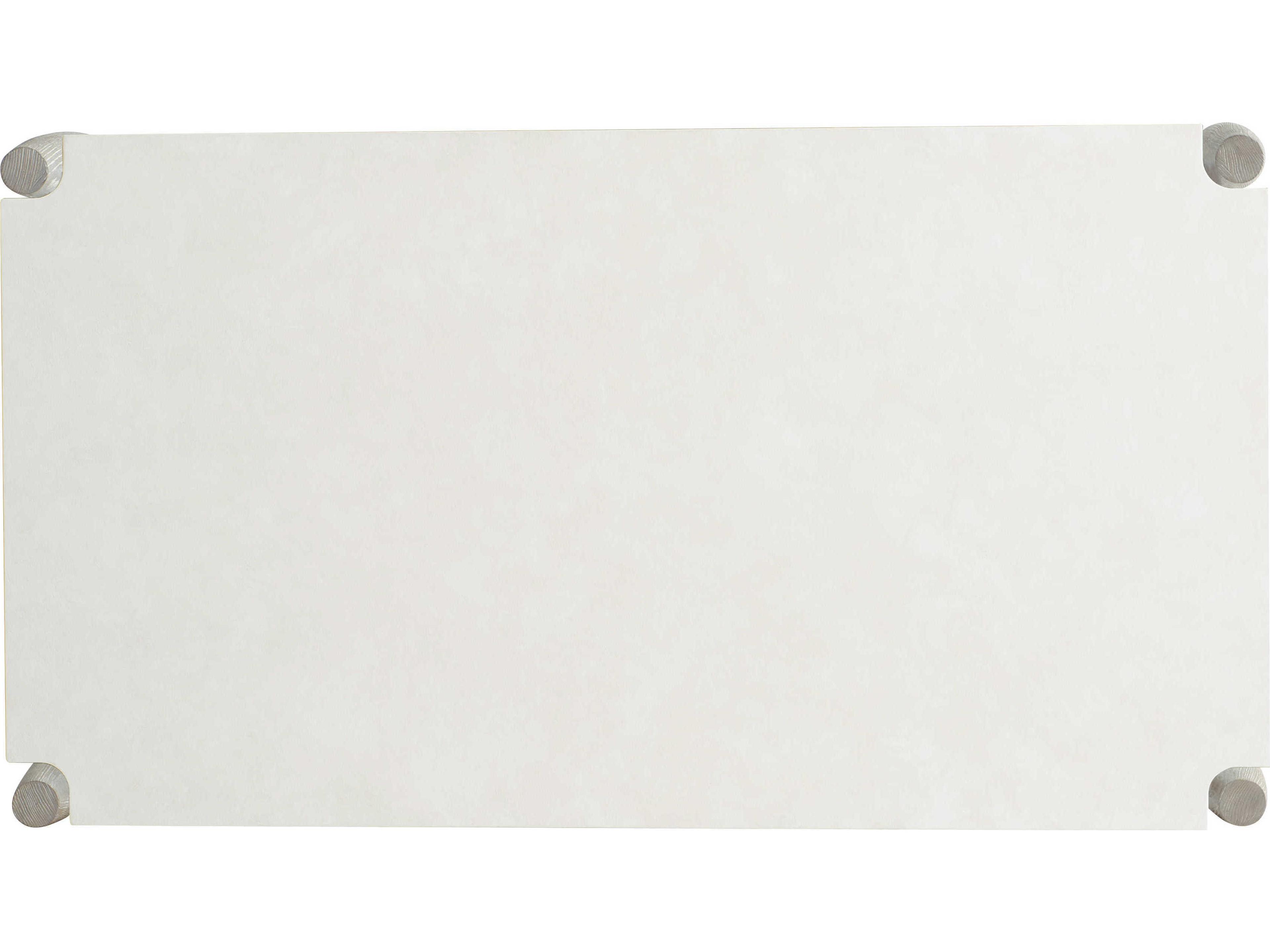 Bernhardt Ashbrook Rectangular Resin Vellum Weathered Greige Cocktail Table