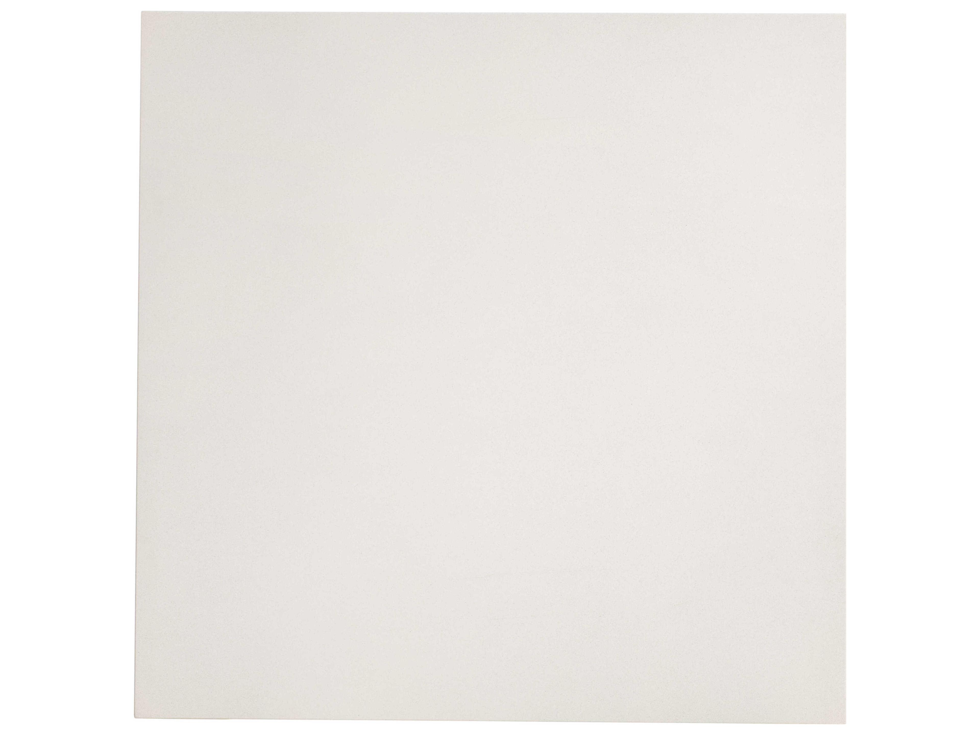 Bernhardt Lorenzo Square Concrete Vintage Cream Cocktail Table