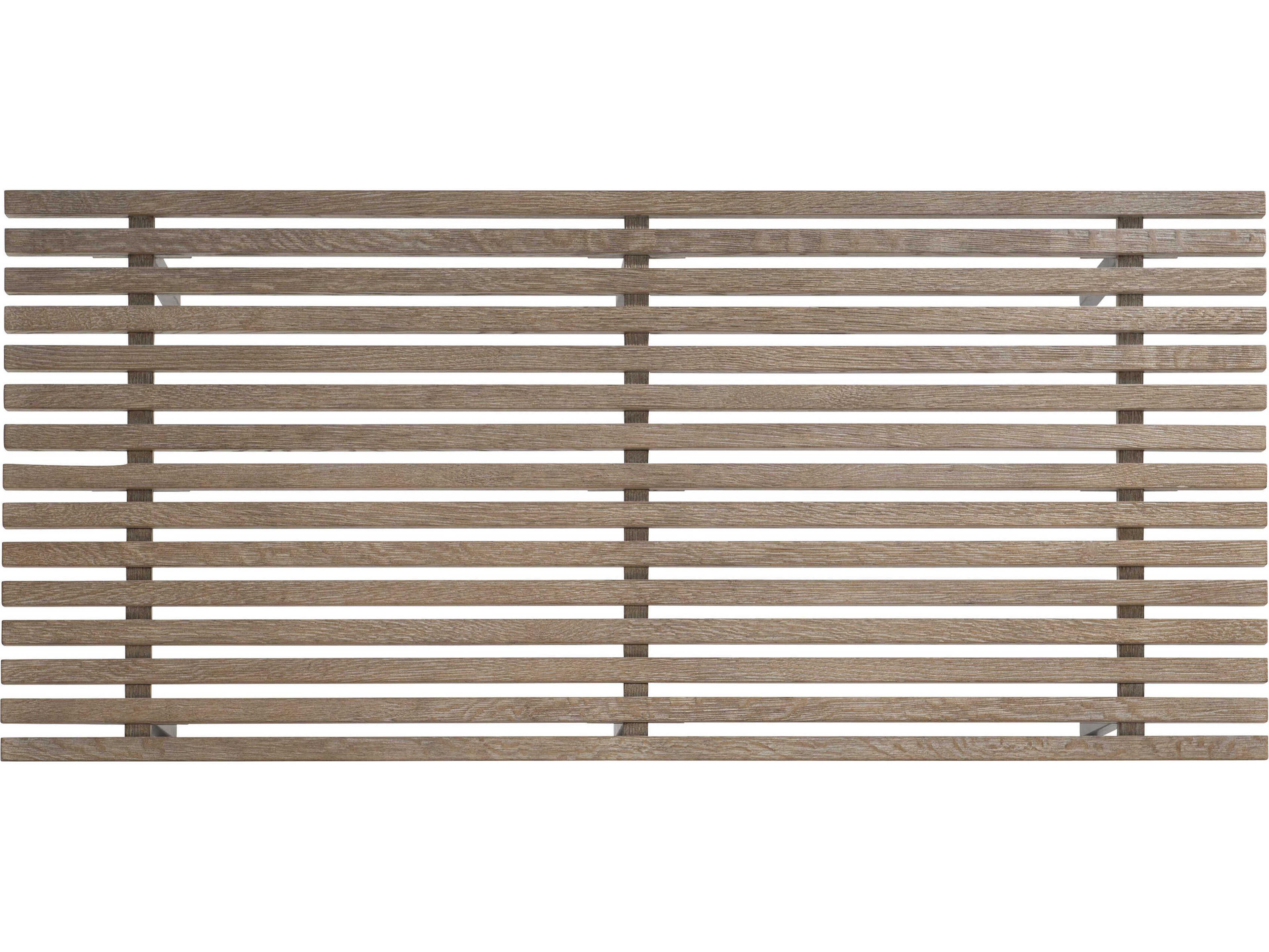 Bernhardt Brumley Rectangular Wood Marcona Anthracite Cocktail Table