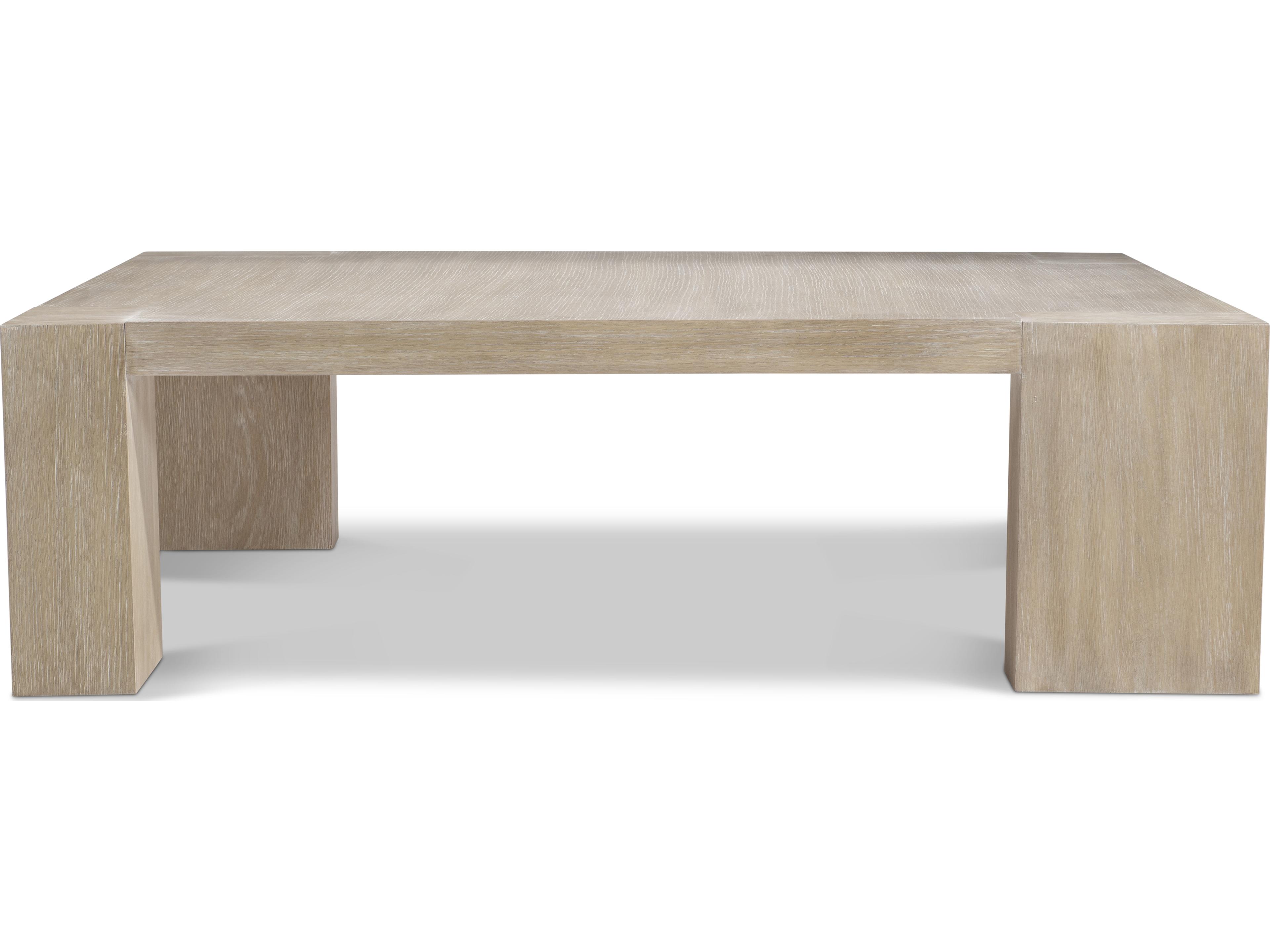 Bernhardt Darsa Square Wood Brown Coffee Table