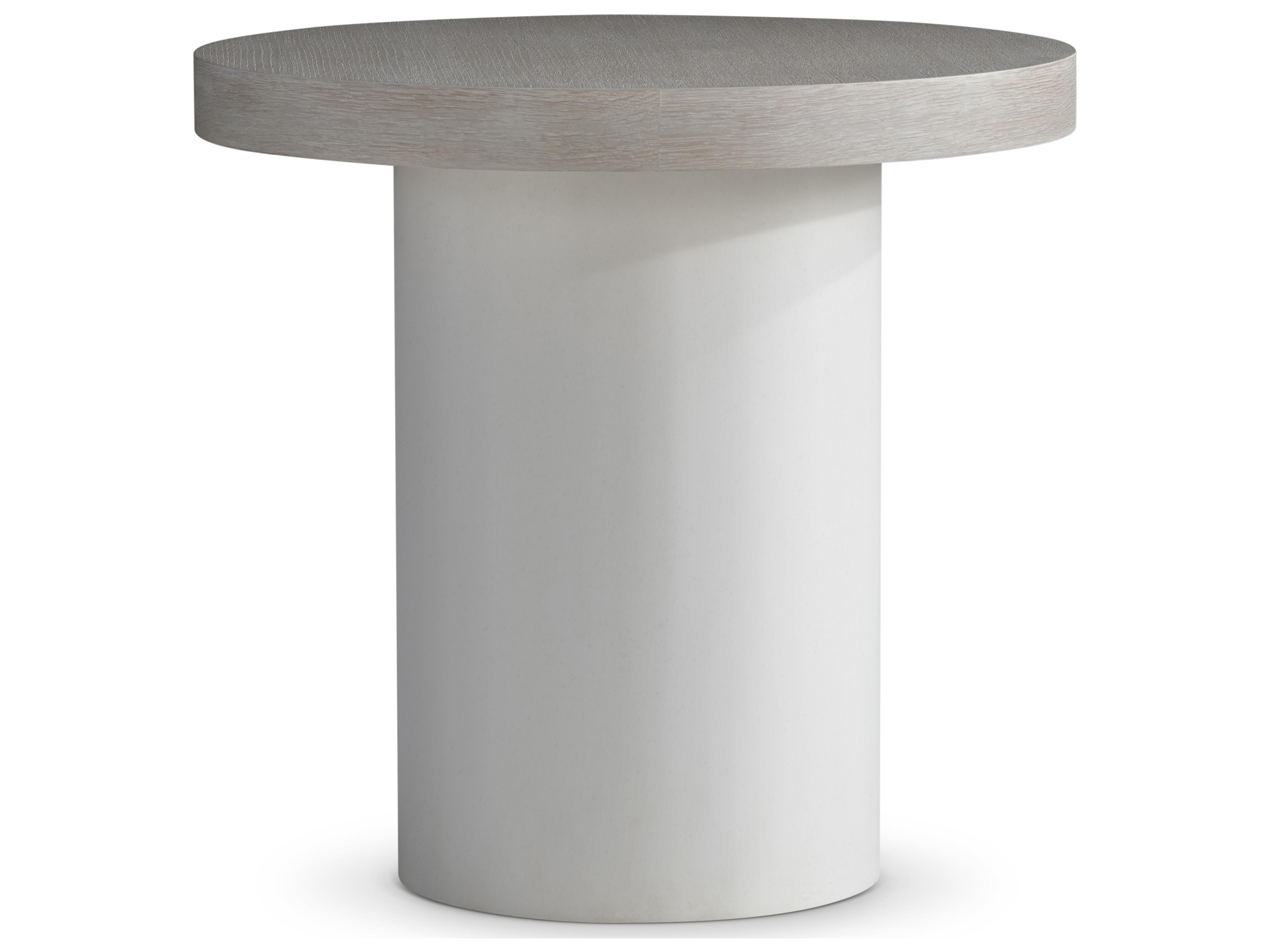 Turo Round Wood End Table