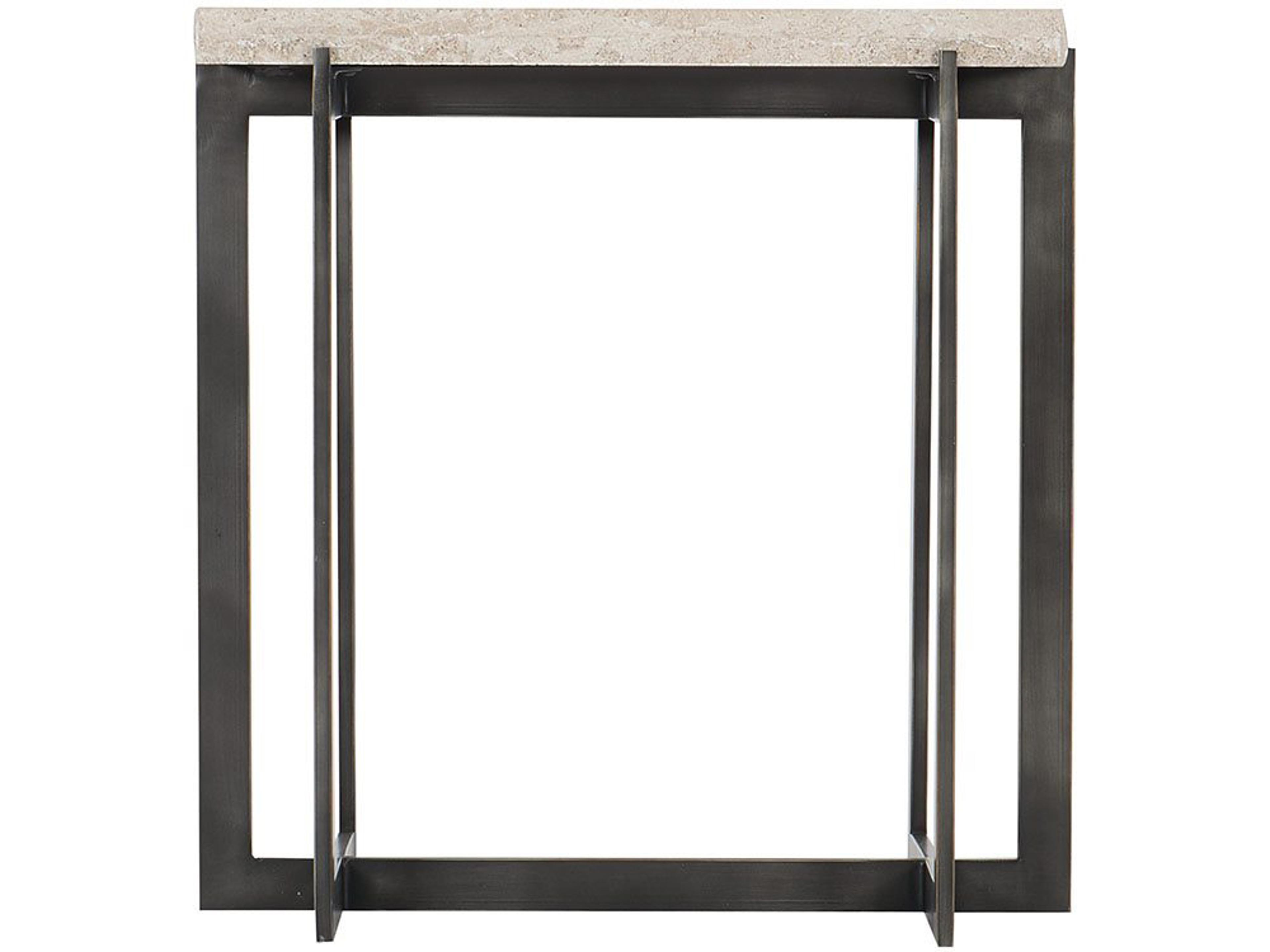 Bernhardt Hathaway Rectangular Stone Drink Table