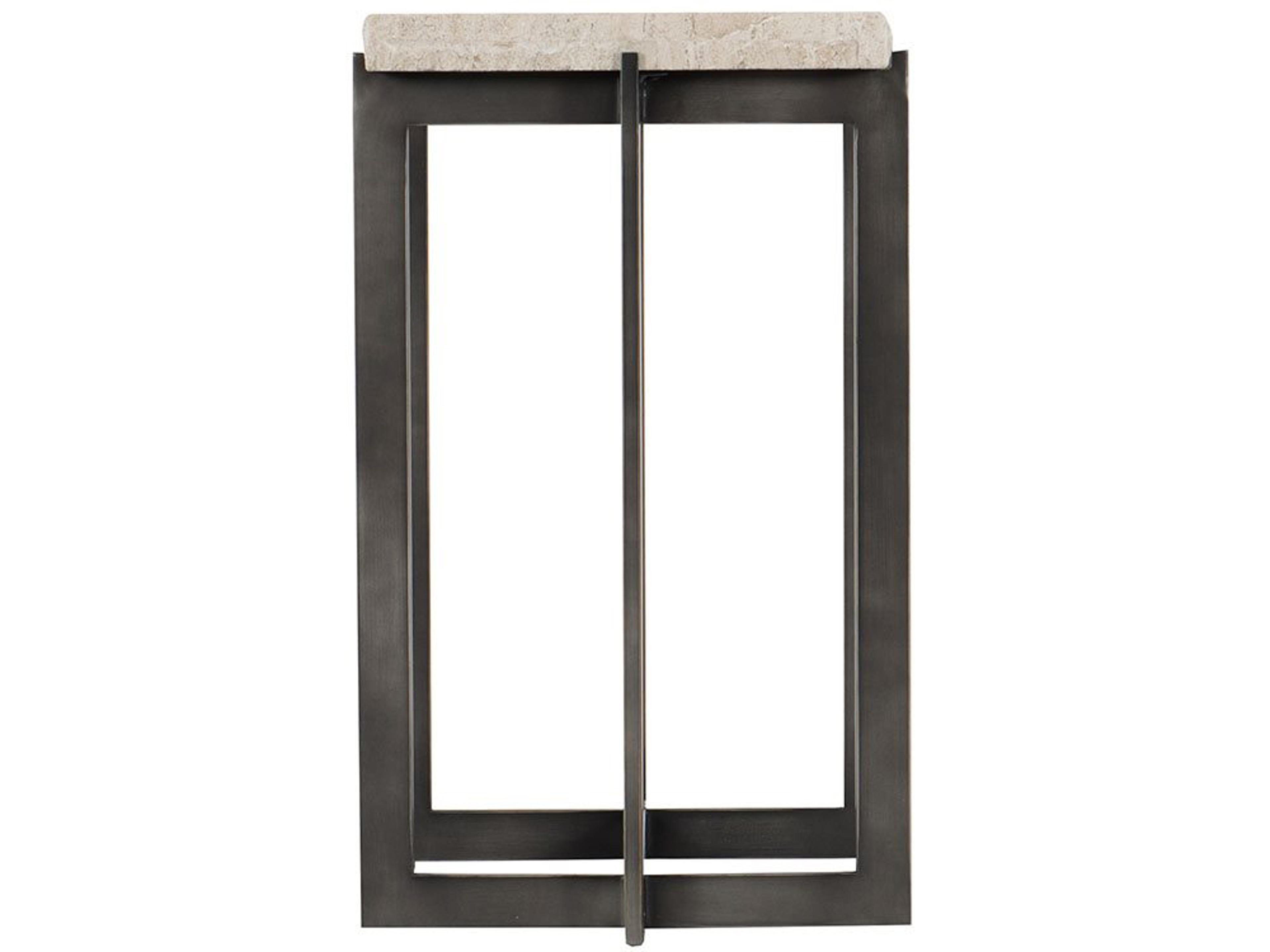 Bernhardt Hathaway Rectangular Stone Drink Table