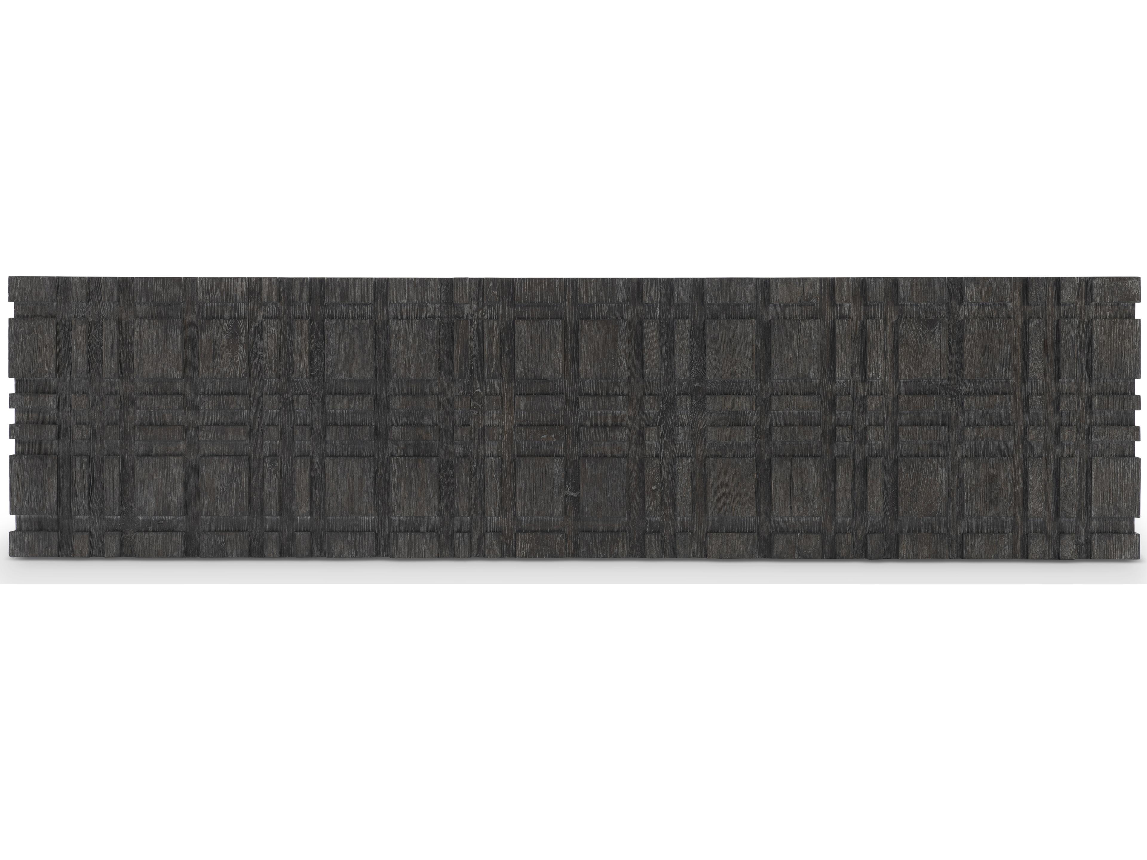 Bernhardt Cowley Rectangular Wood Dark Brown Coffee Table