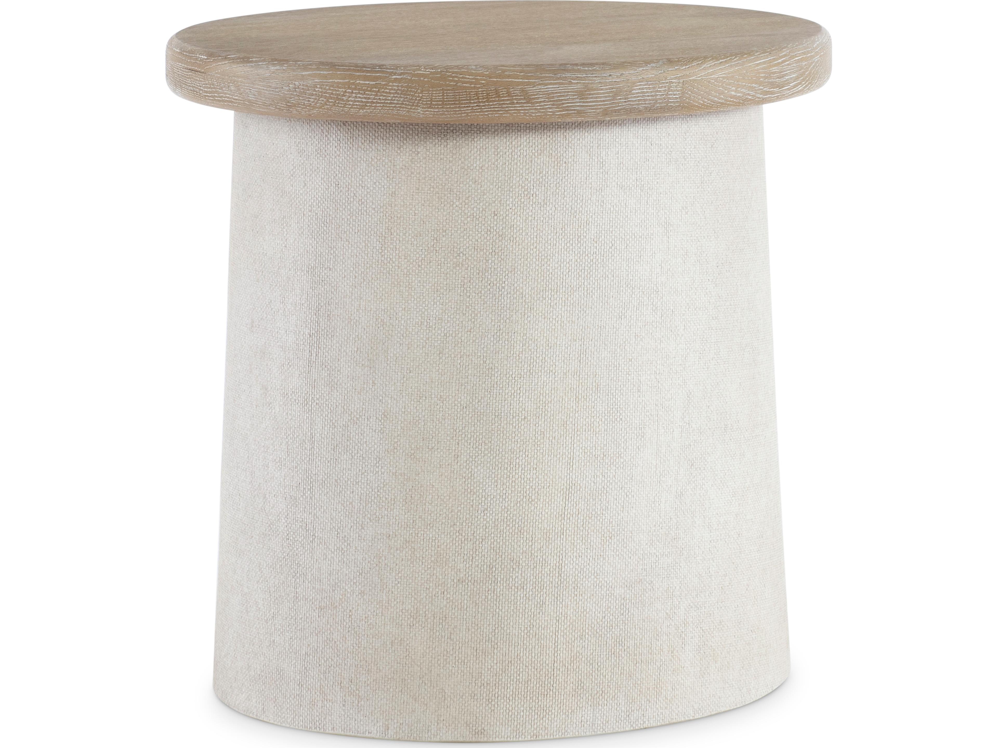 Easley Round Resin End Table
