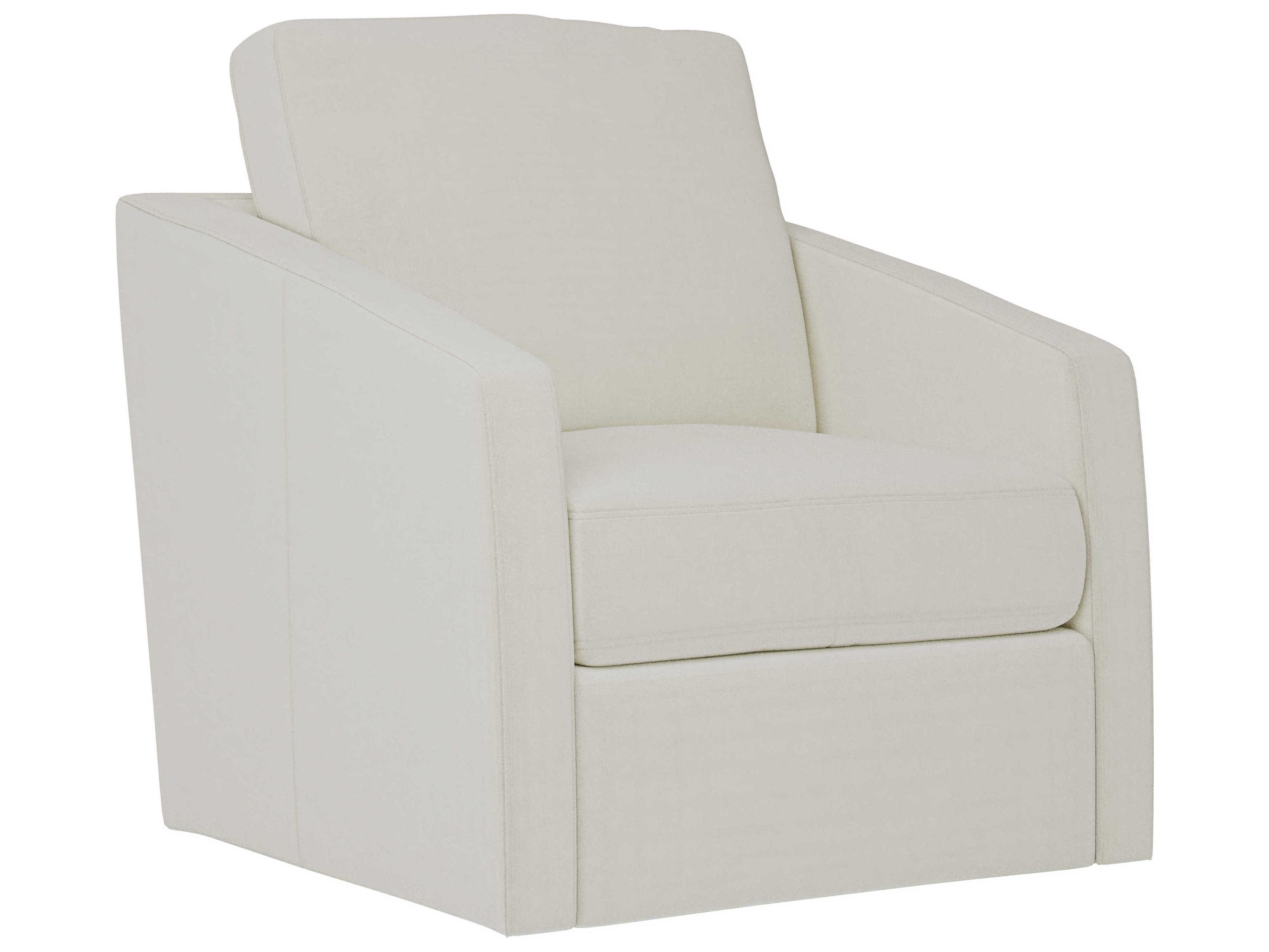Landry Swivel Fabric Accent Chair