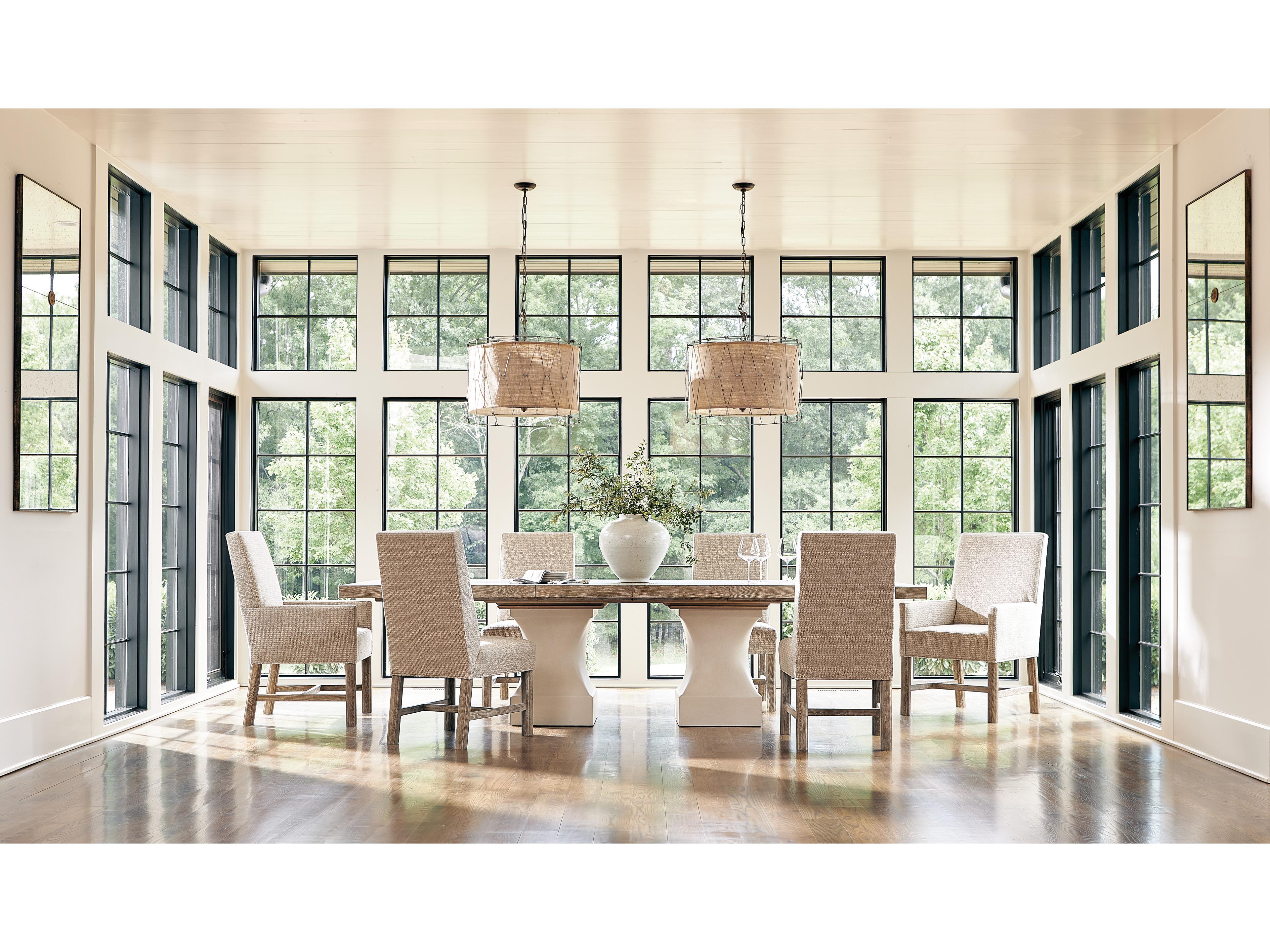 Aventura Oak Wood Dining Room Set