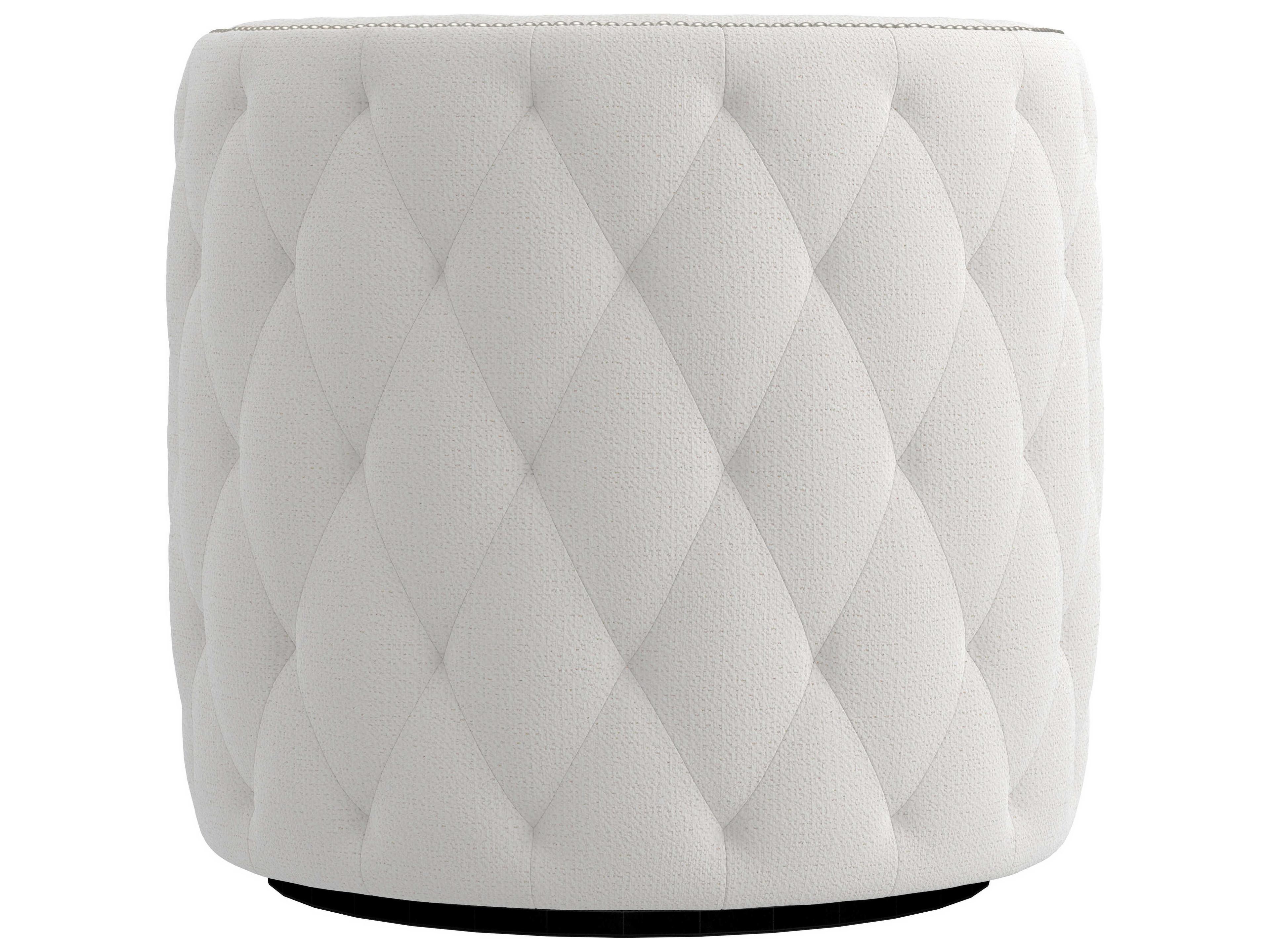 Bernhardt Palazzo Swivel Fabric Accent Chair