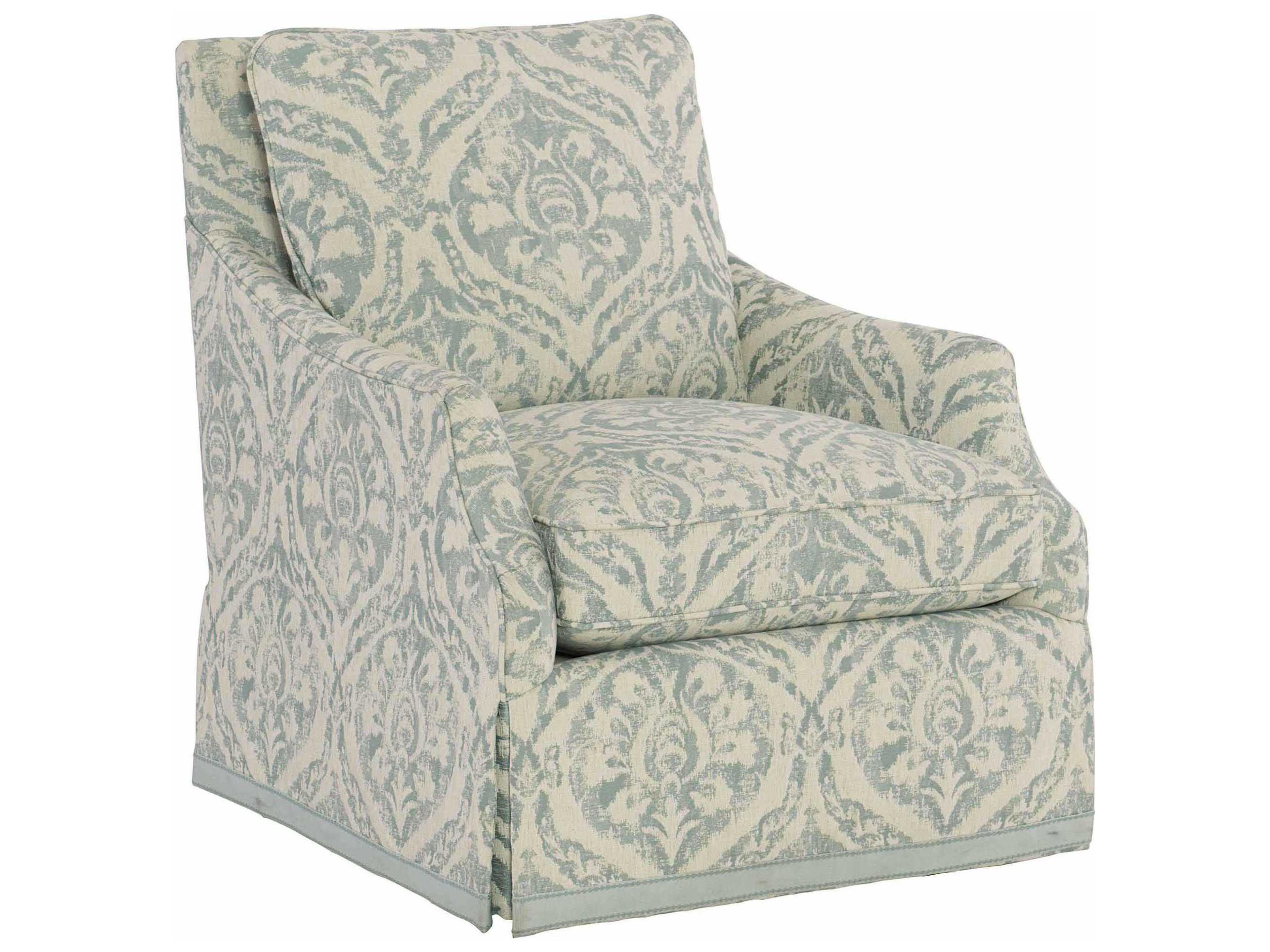 Sabine Swivel Fabric Accent Chair