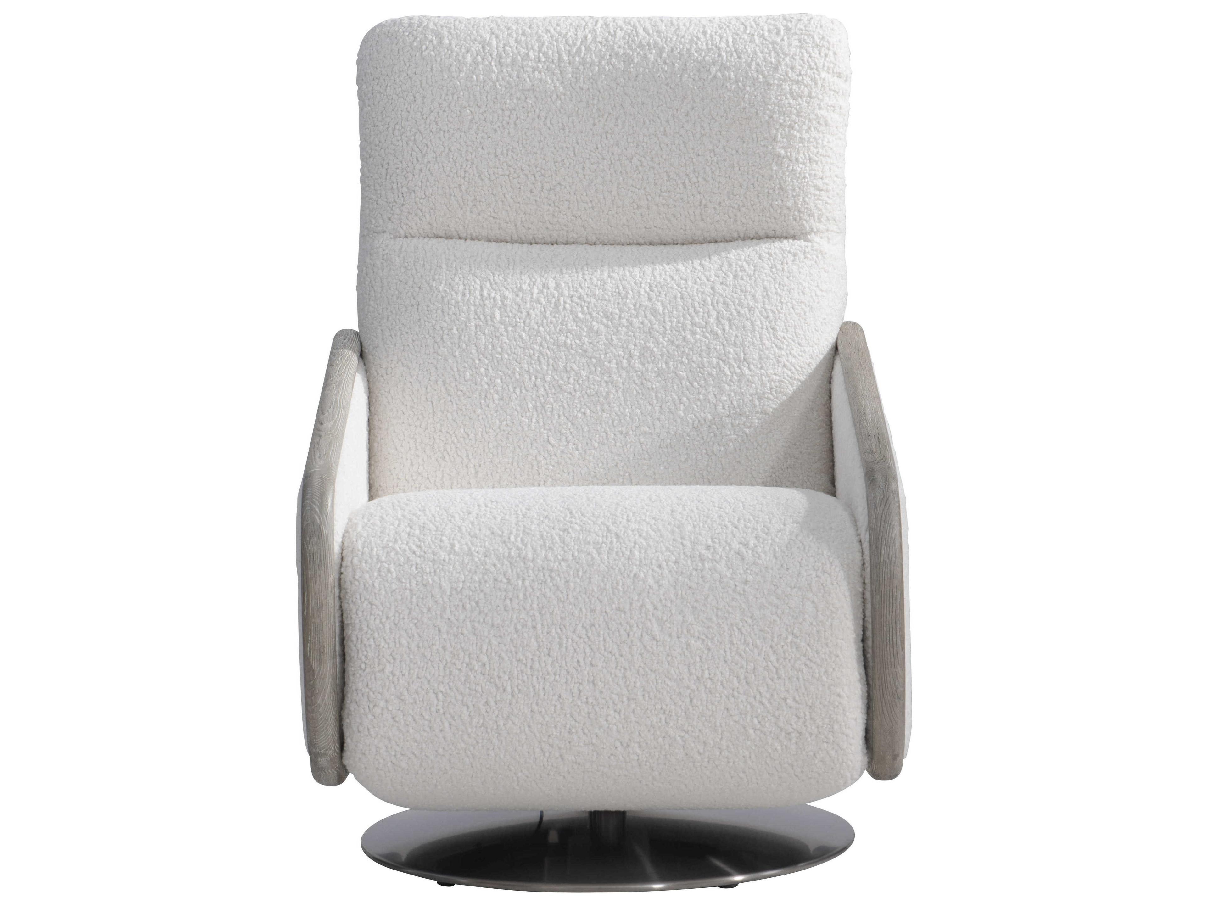 Bernhardt Living White Upholstered Recliner