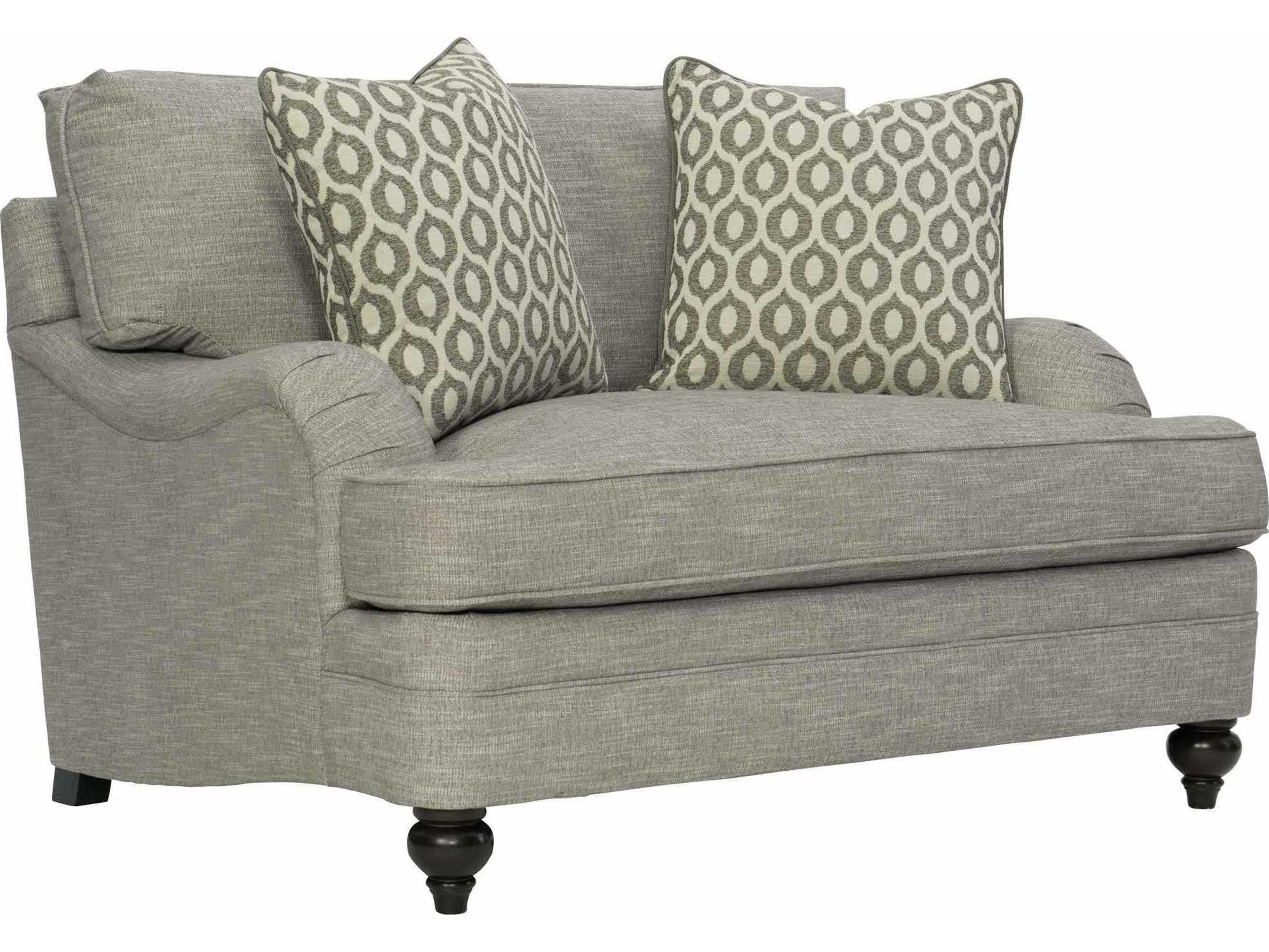 Tarleton Gray Fabric Chair and a Half