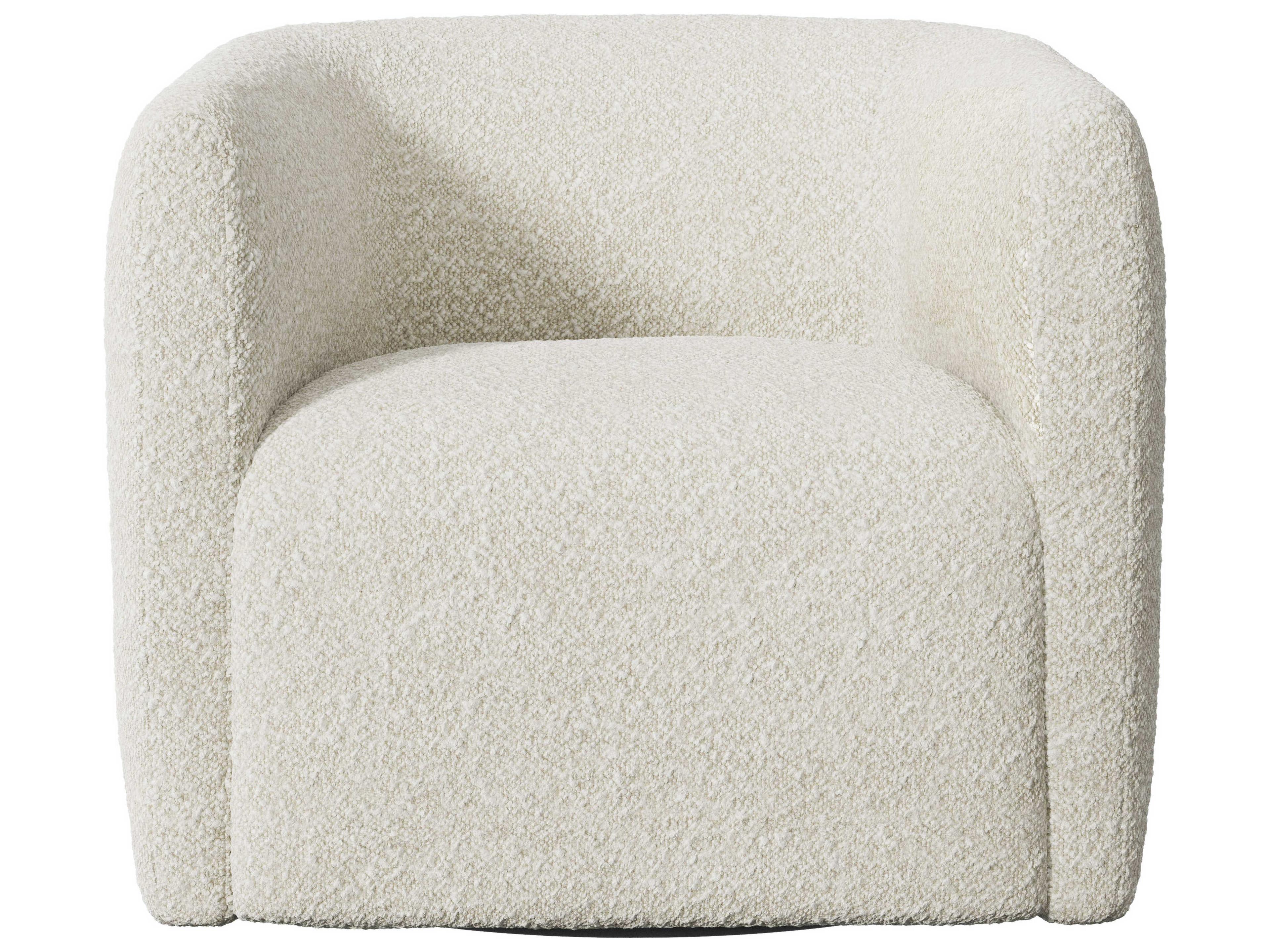 Bernhardt Aline Swivel Fabric Accent Chair