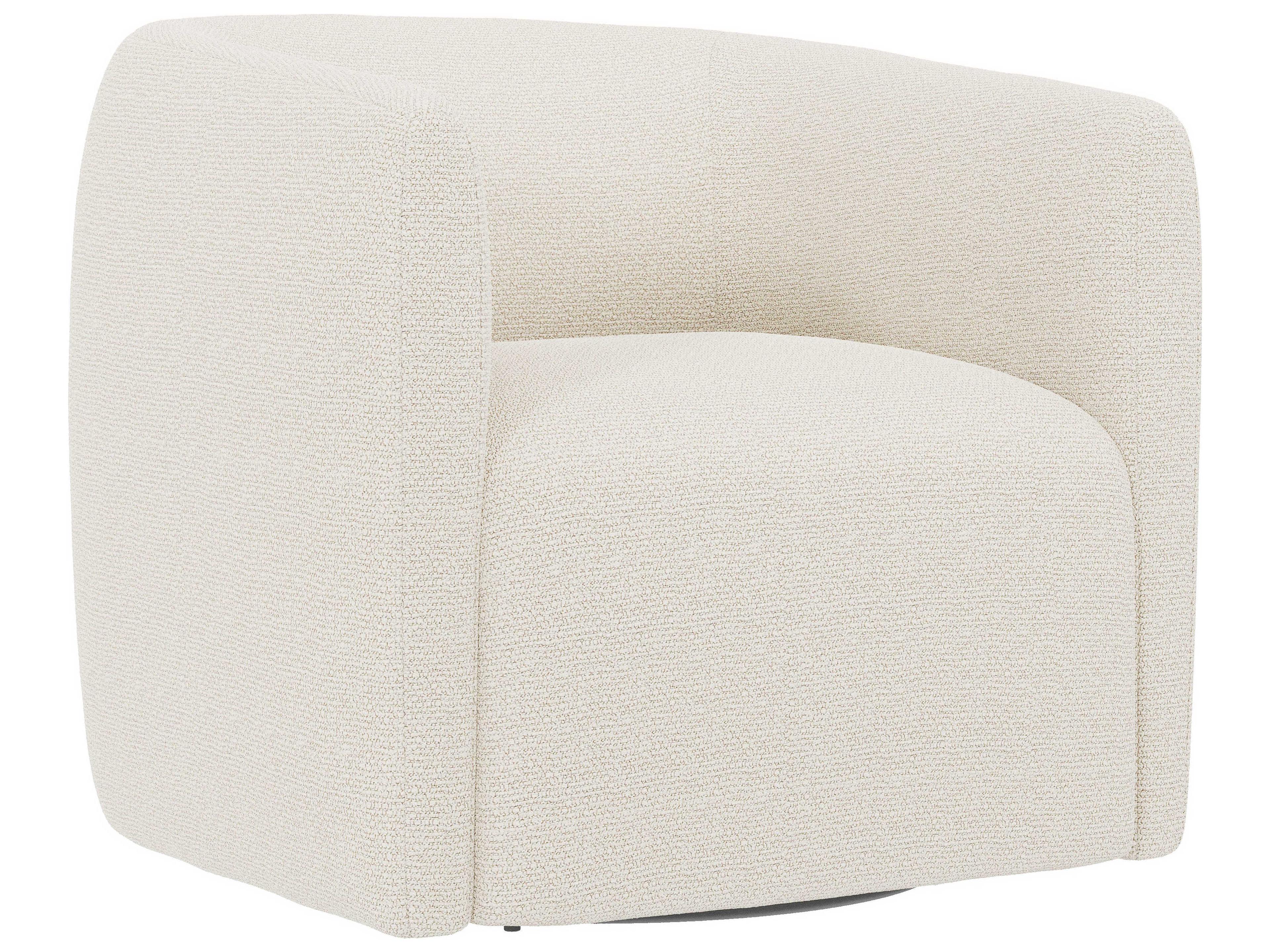 Bernhardt Aline Swivel Fabric Accent Chair