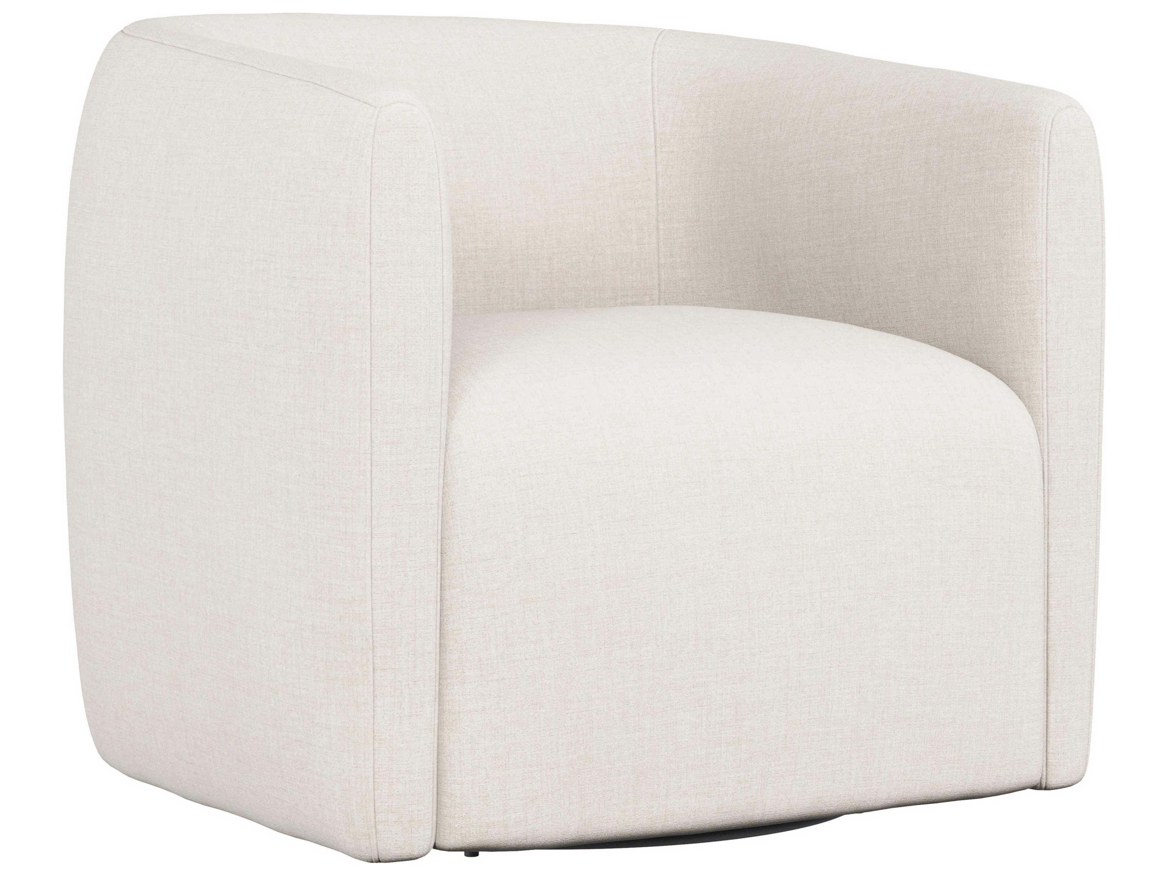 Bernhardt Aline Swivel Fabric Accent Chair