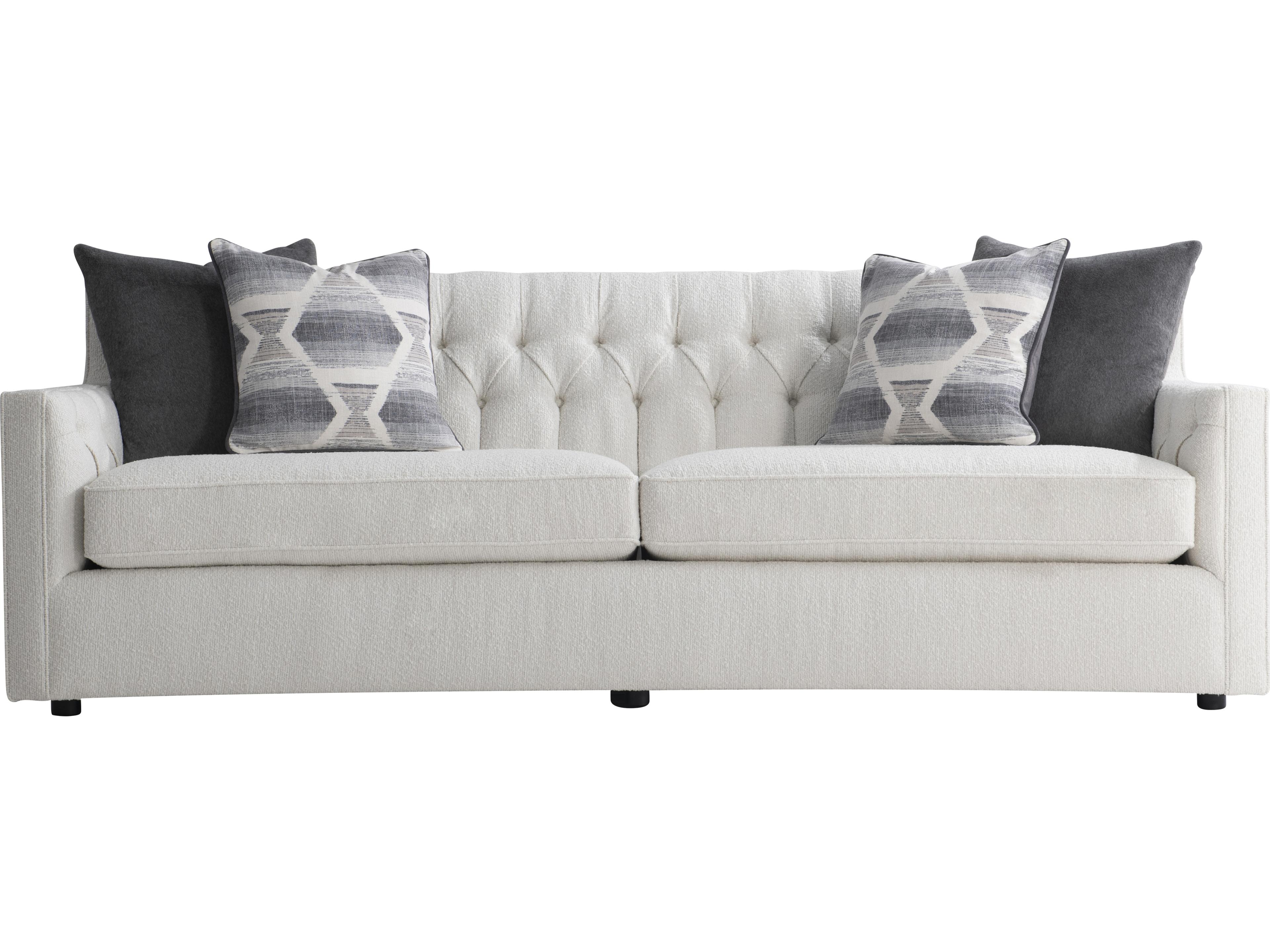 Bernhardt Candace Cream Upholstered Sofa
