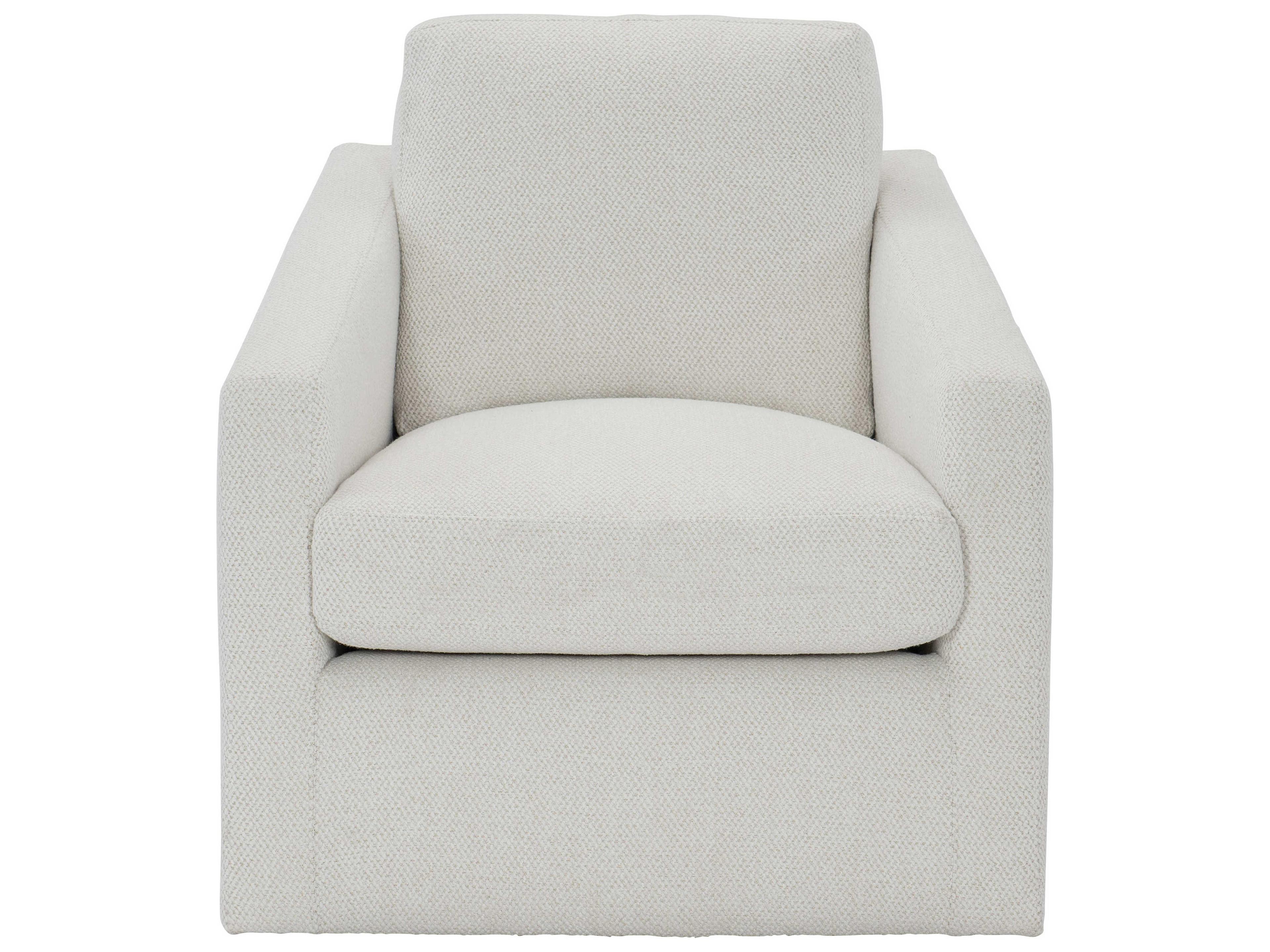 Bernhardt Landry Swivel Fabric Accent Chair