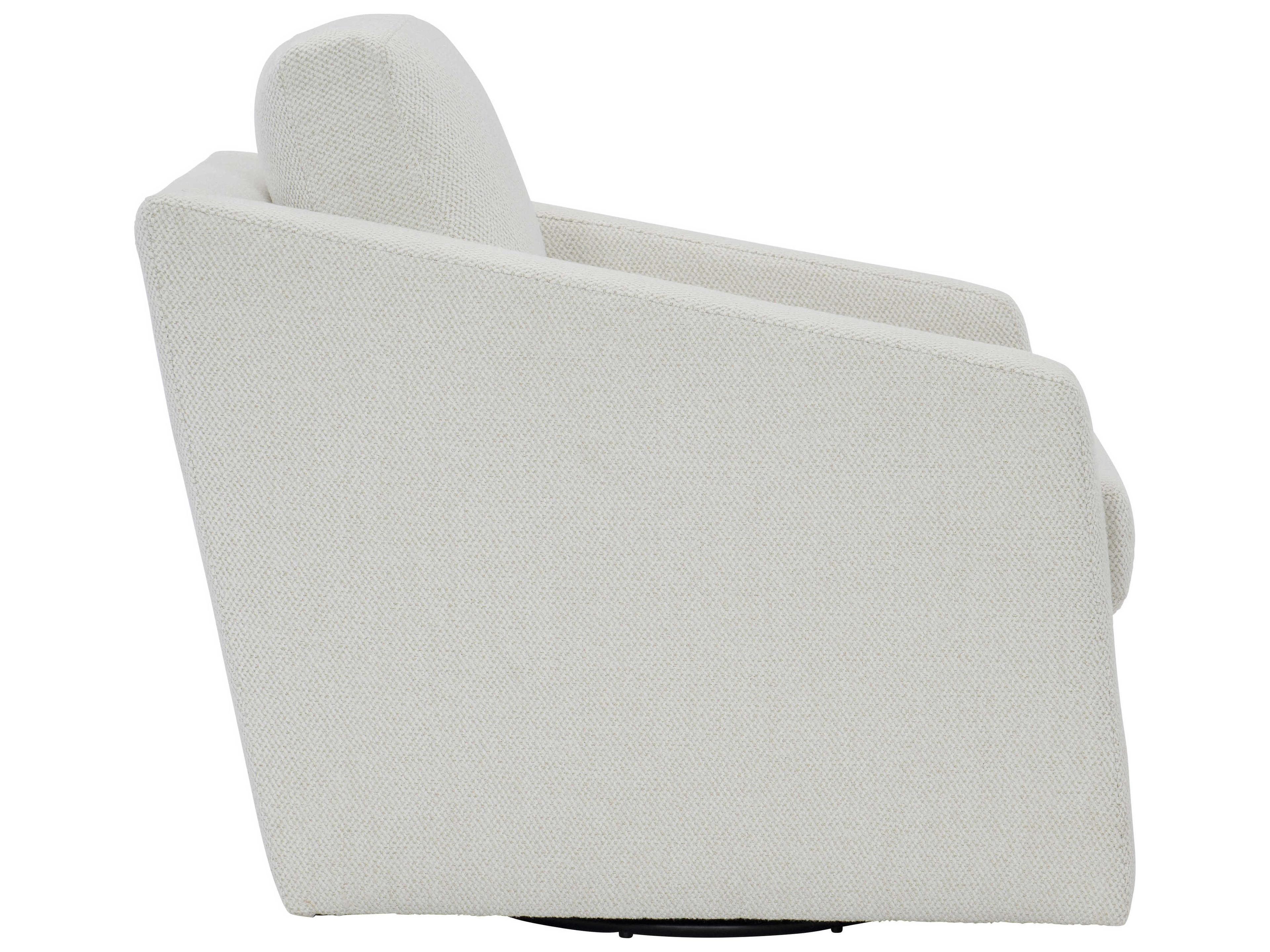 Bernhardt Landry Swivel Fabric Accent Chair