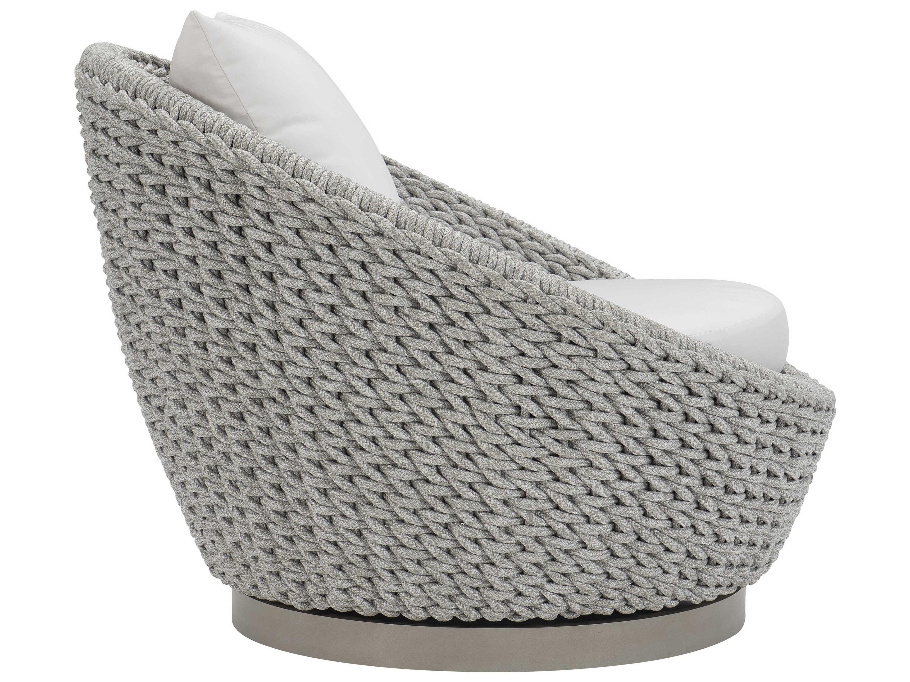 Bernhardt Exteriors Marled Clay Patio Lounge Chair with Cushion