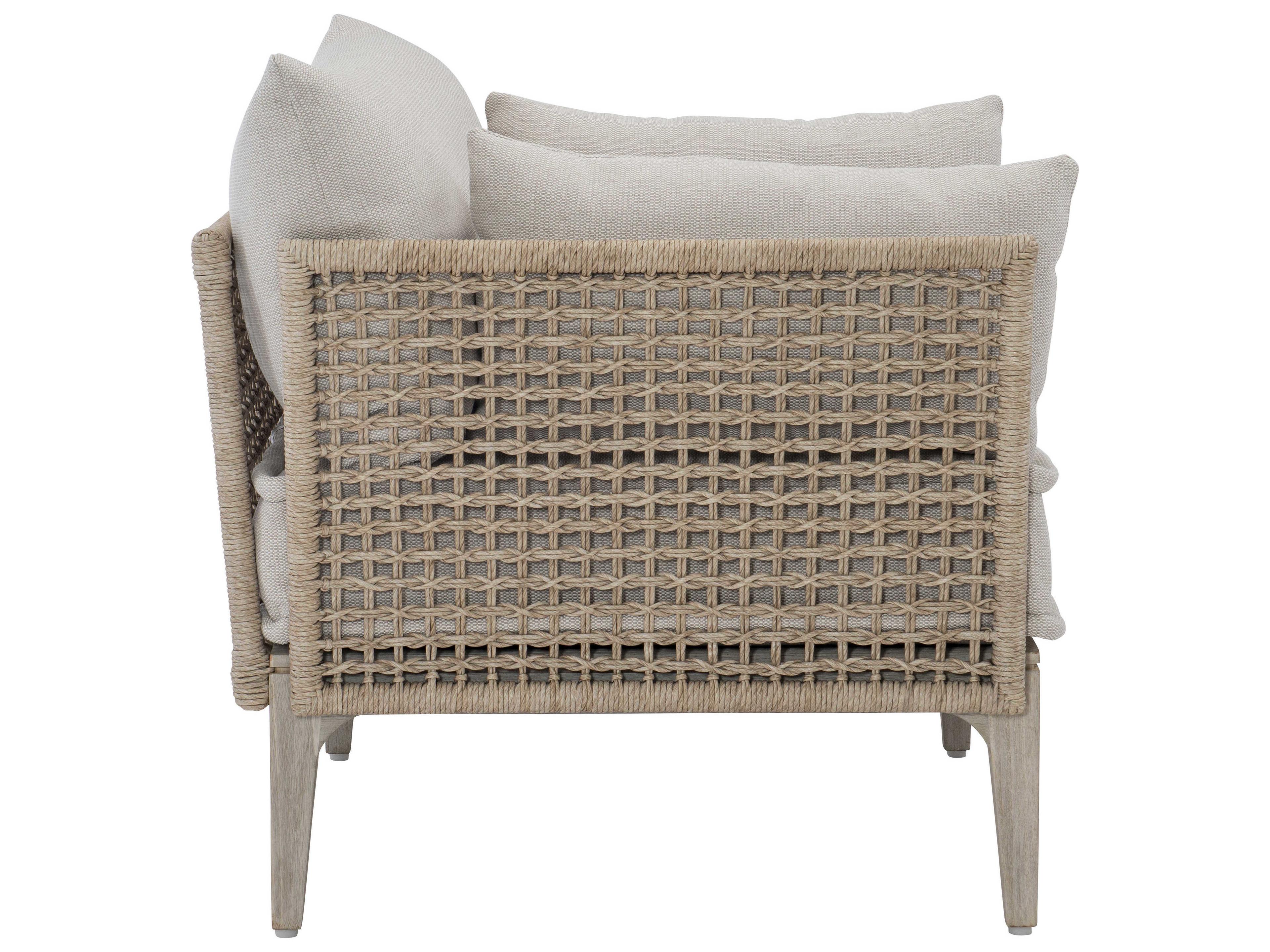 Bernhardt Exteriors Catalonia Rope Cushion Patio Lounge Chair