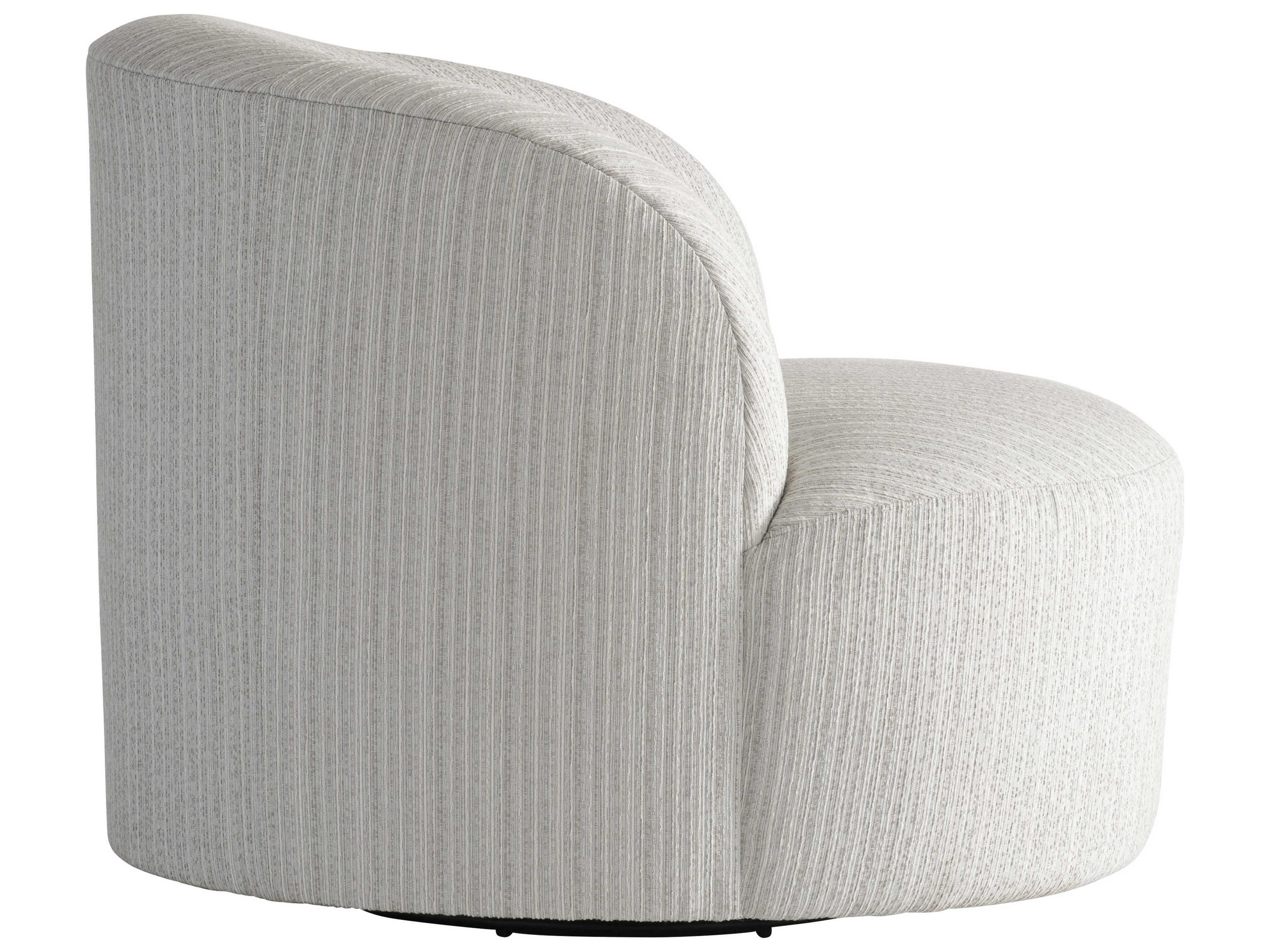 Bernhardt Exteriors Mulia Gray Swivel Outdoor Lounge Chair