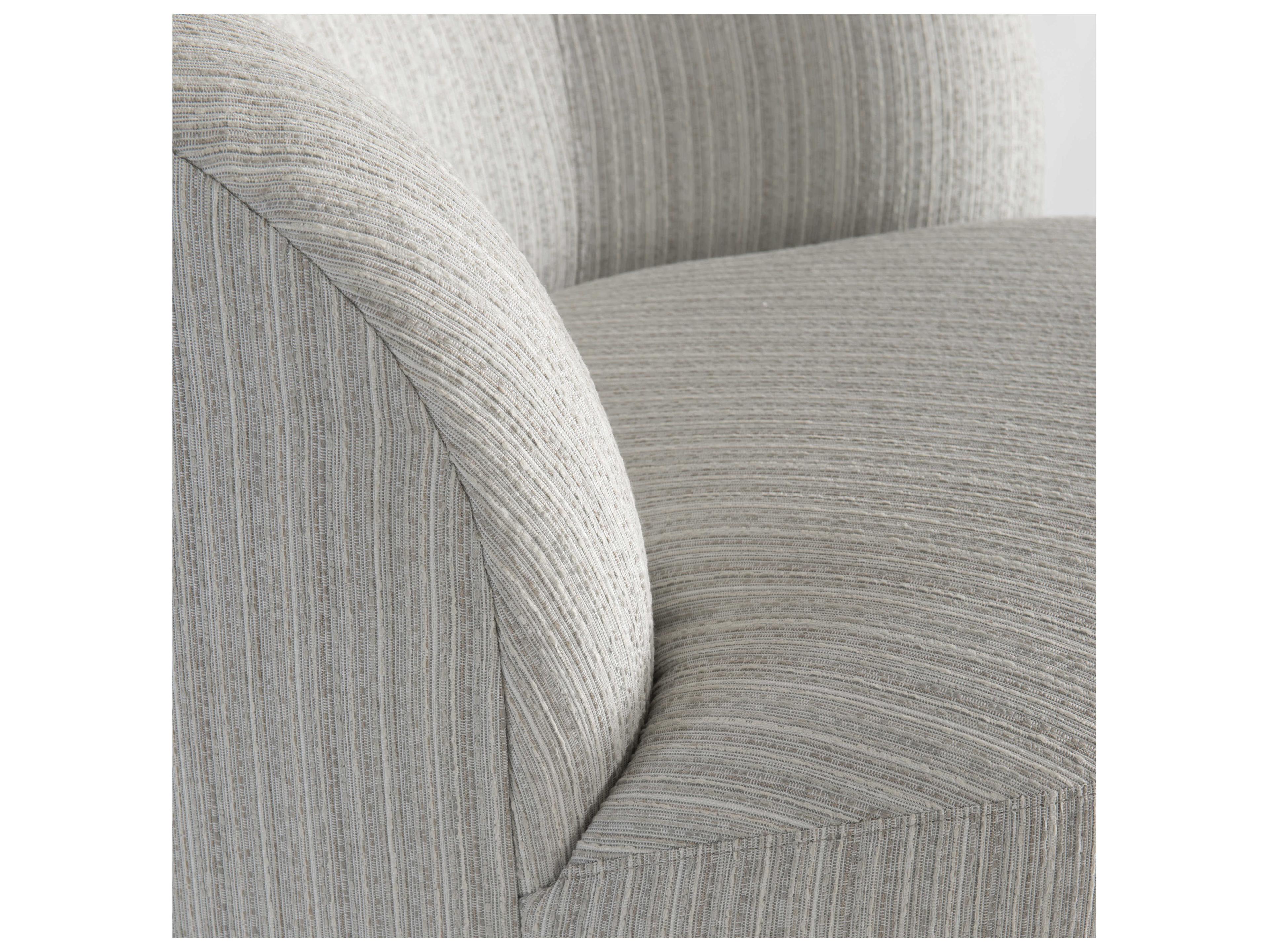 Bernhardt Exteriors Mulia Gray Swivel Outdoor Lounge Chair