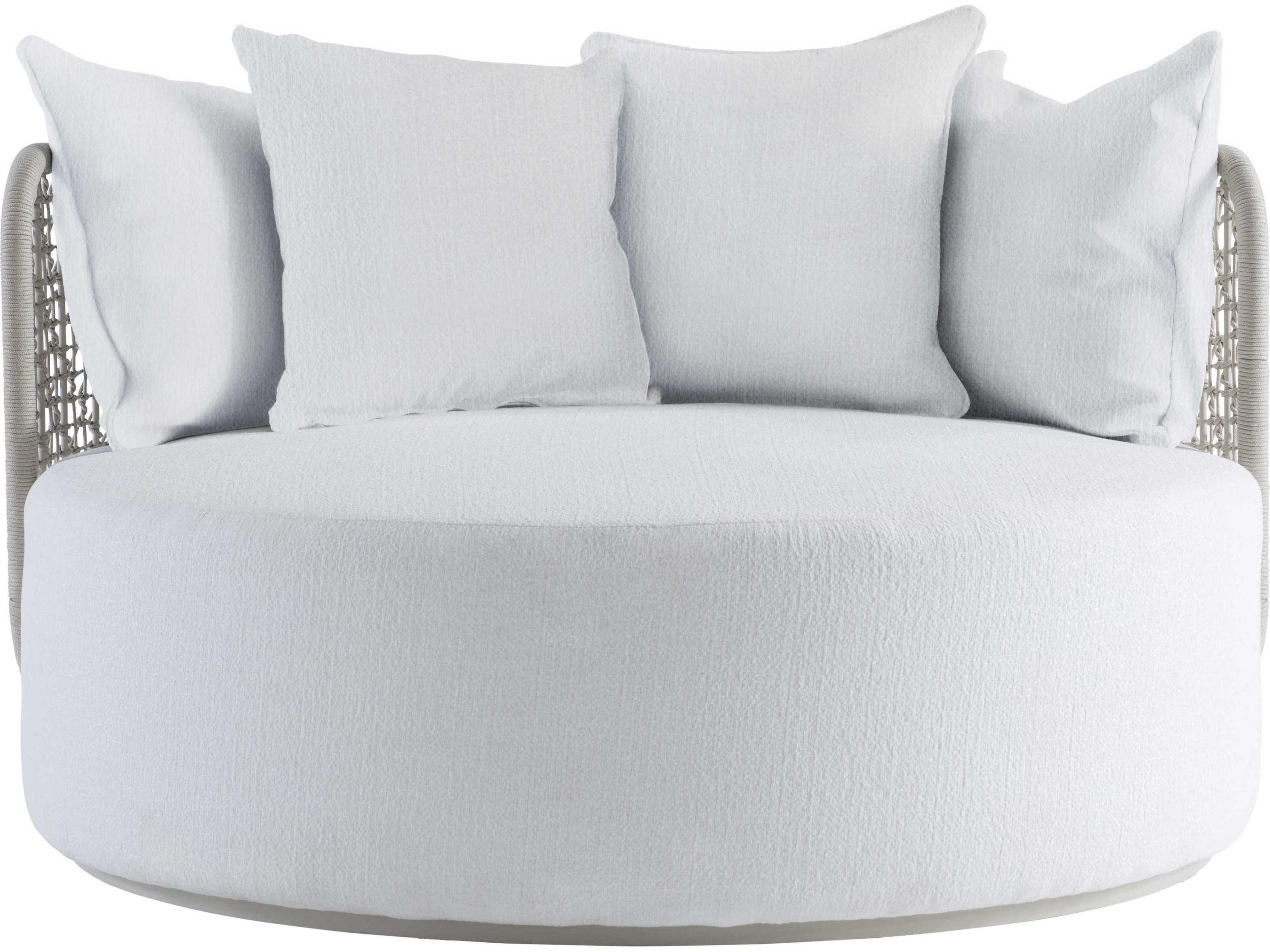 Capella Gray Swivel Lounge Daybed