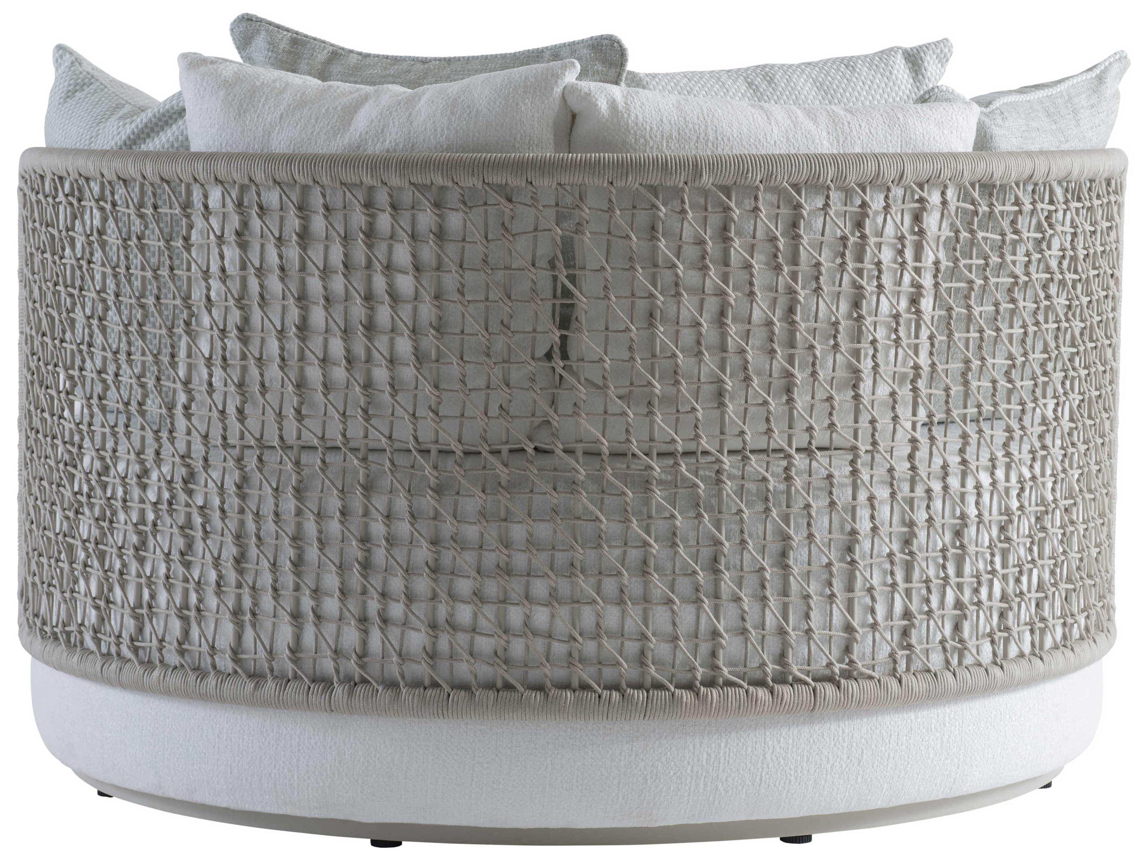 Bernhardt Exteriors Capella Gray Swivel Lounge Daybed